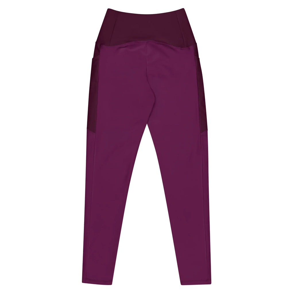 Leggings with pockets Leggings AwRans Clothing all-over-print-recycled-leggings-with-pockets-white-back-6880173ad386c