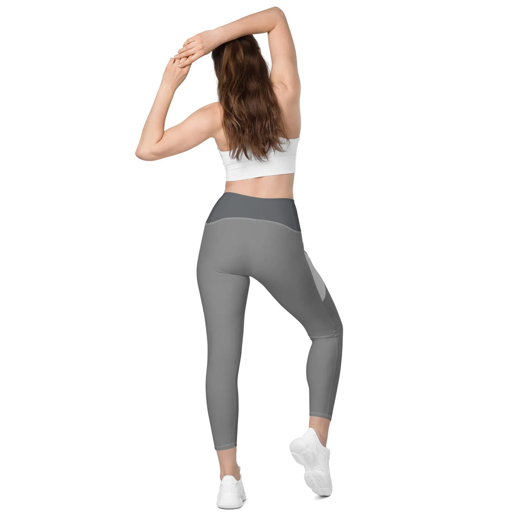Leggings with pockets Leggings AwRans Clothing all-over-print-recycled-leggings-with-pockets-white-back-688017b1ae93a