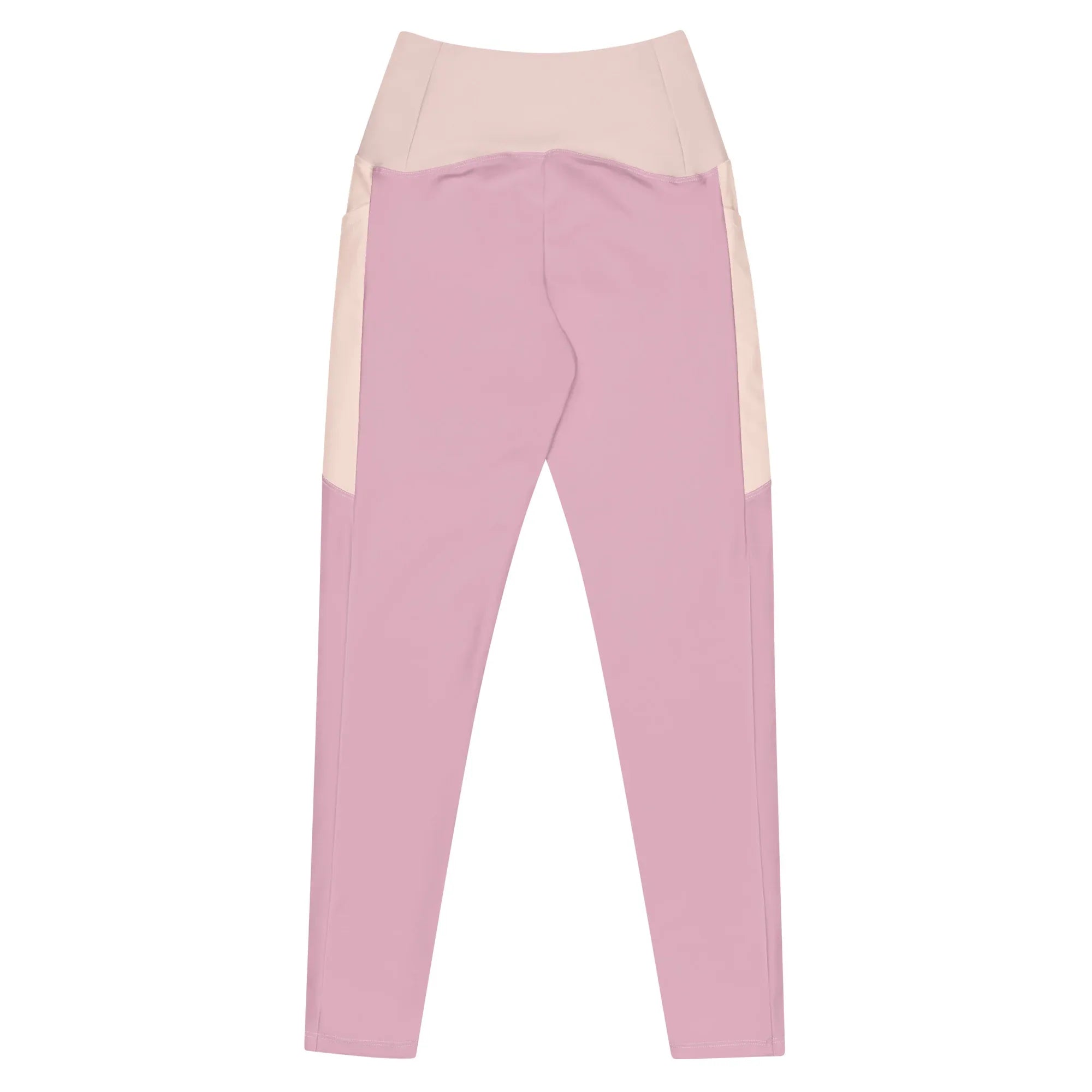 Leggings with pockets Leggings AwRans Clothing all-over-print-recycled-leggings-with-pockets-white-back-688017ecd99f4