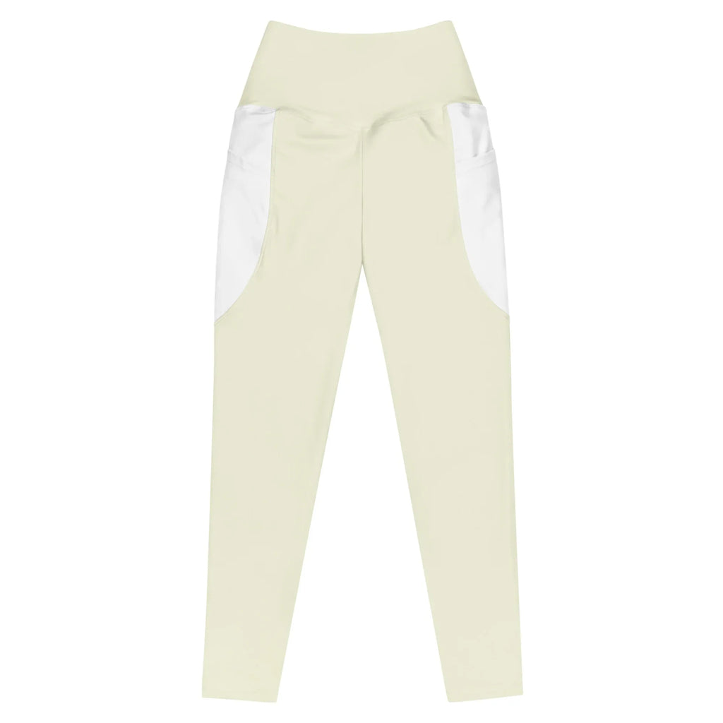 Leggings with pockets Leggings AwRans Clothing all-over-print-recycled-leggings-with-pockets-white-front-68801610d169e