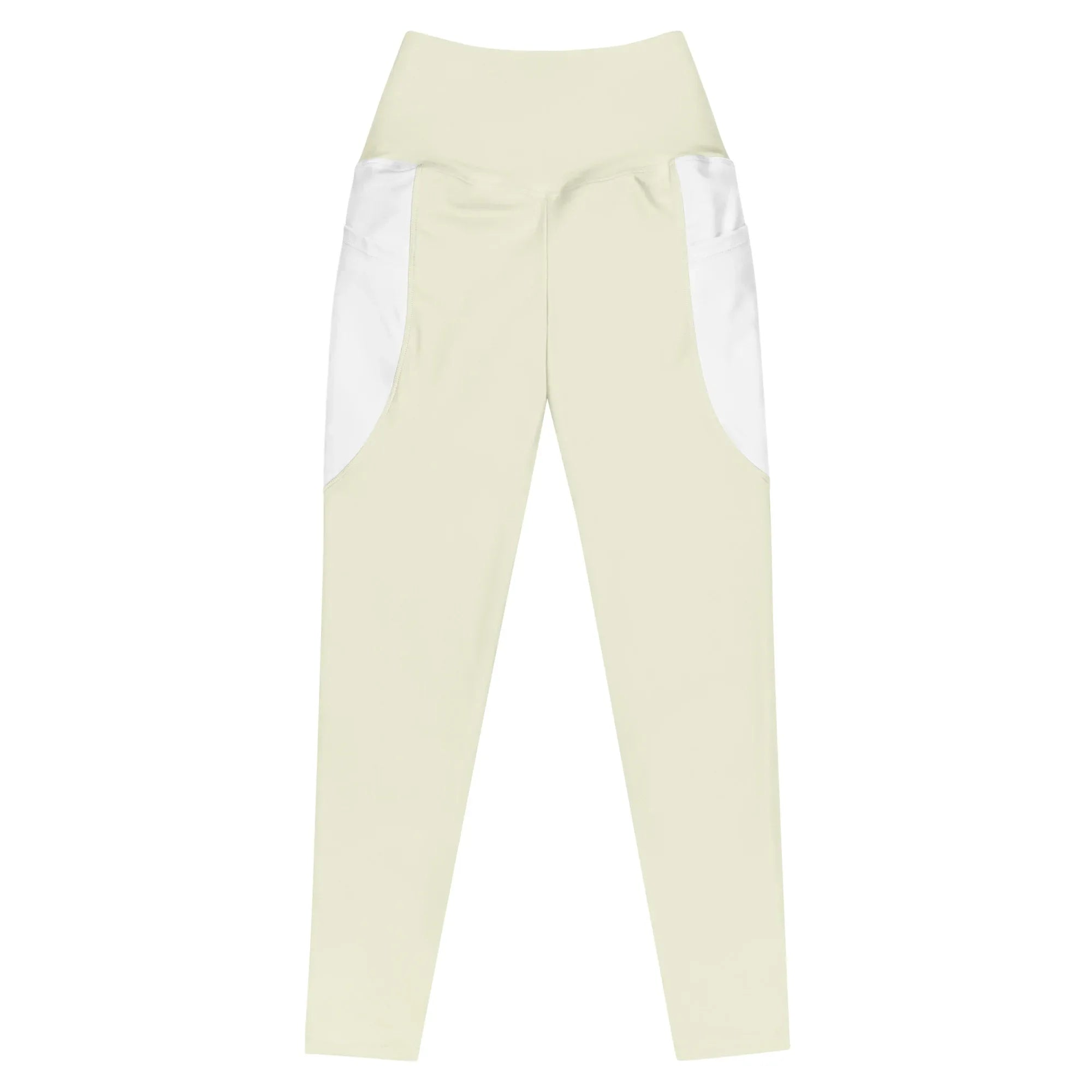 Leggings with pockets Leggings AwRans Clothing all-over-print-recycled-leggings-with-pockets-white-front-68801610d169e