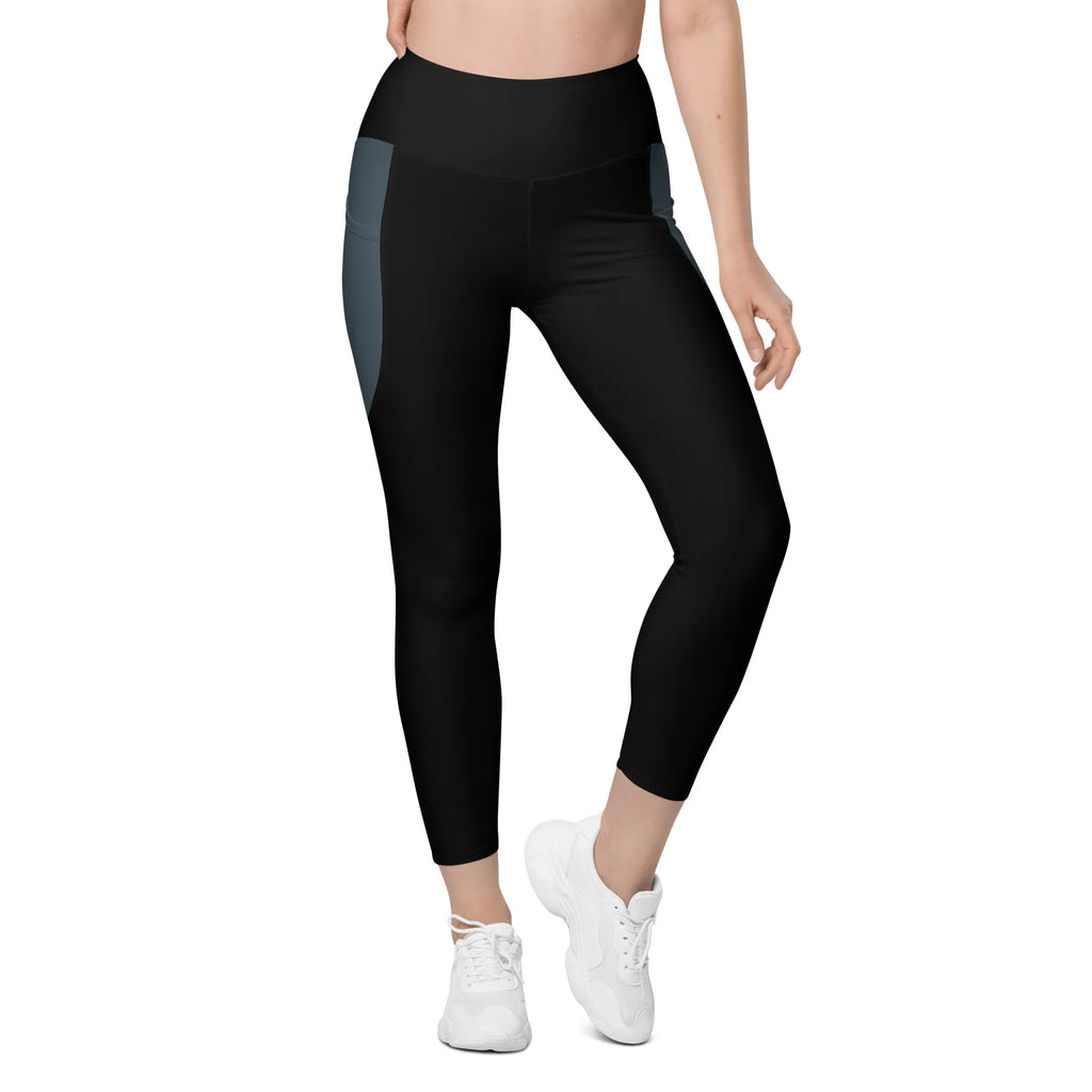 Leggings with pockets Leggings AwRans Clothing all-over-print-recycled-leggings-with-pockets-white-front-6880164c6b739