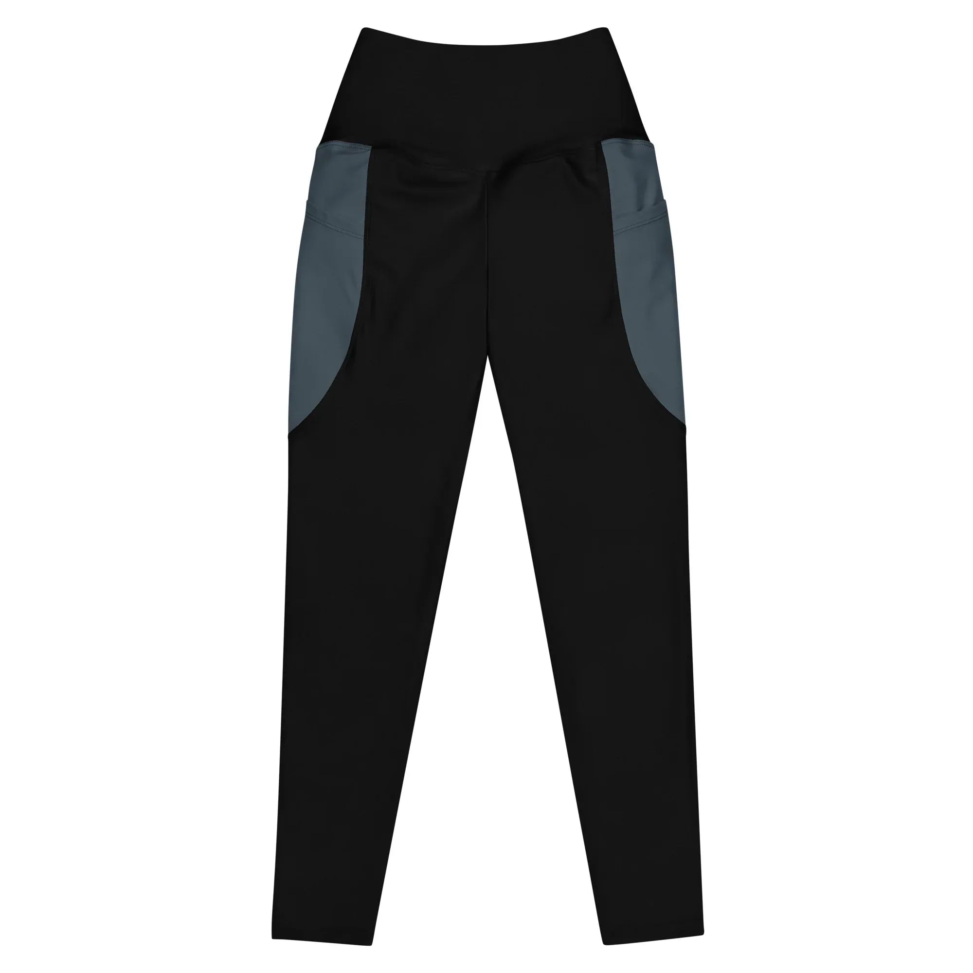 Leggings with pockets Leggings AwRans Clothing all-over-print-recycled-leggings-with-pockets-white-front-6880164c6d976