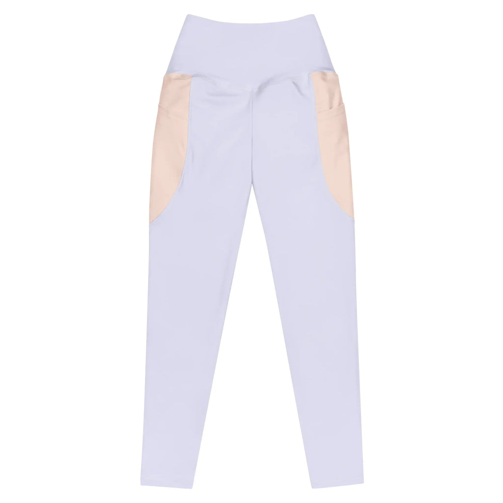 Leggings with pockets Leggings AwRans Clothing all-over-print-recycled-leggings-with-pockets-white-front-688016ff429b8