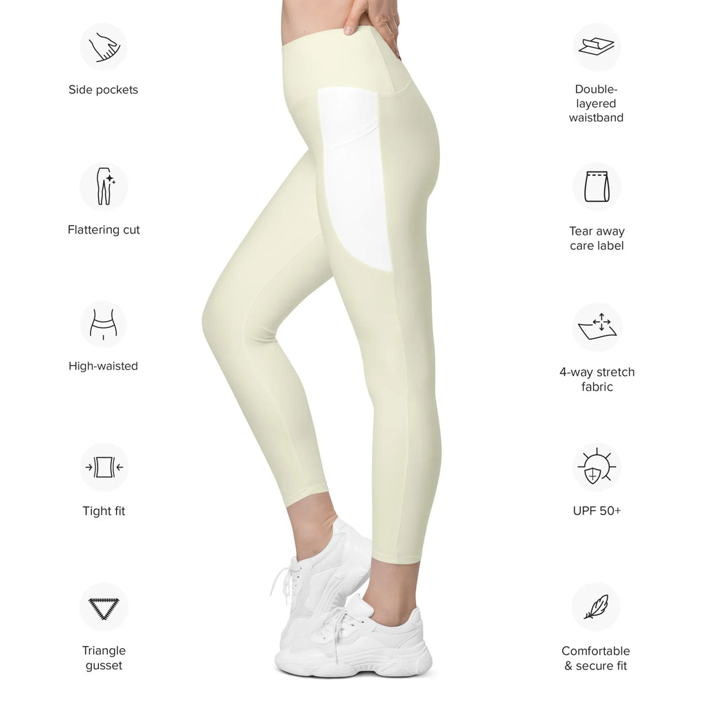 Leggings with pockets Leggings AwRans Clothing all-over-print-recycled-leggings-with-pockets-white-left-68801610d00b6
