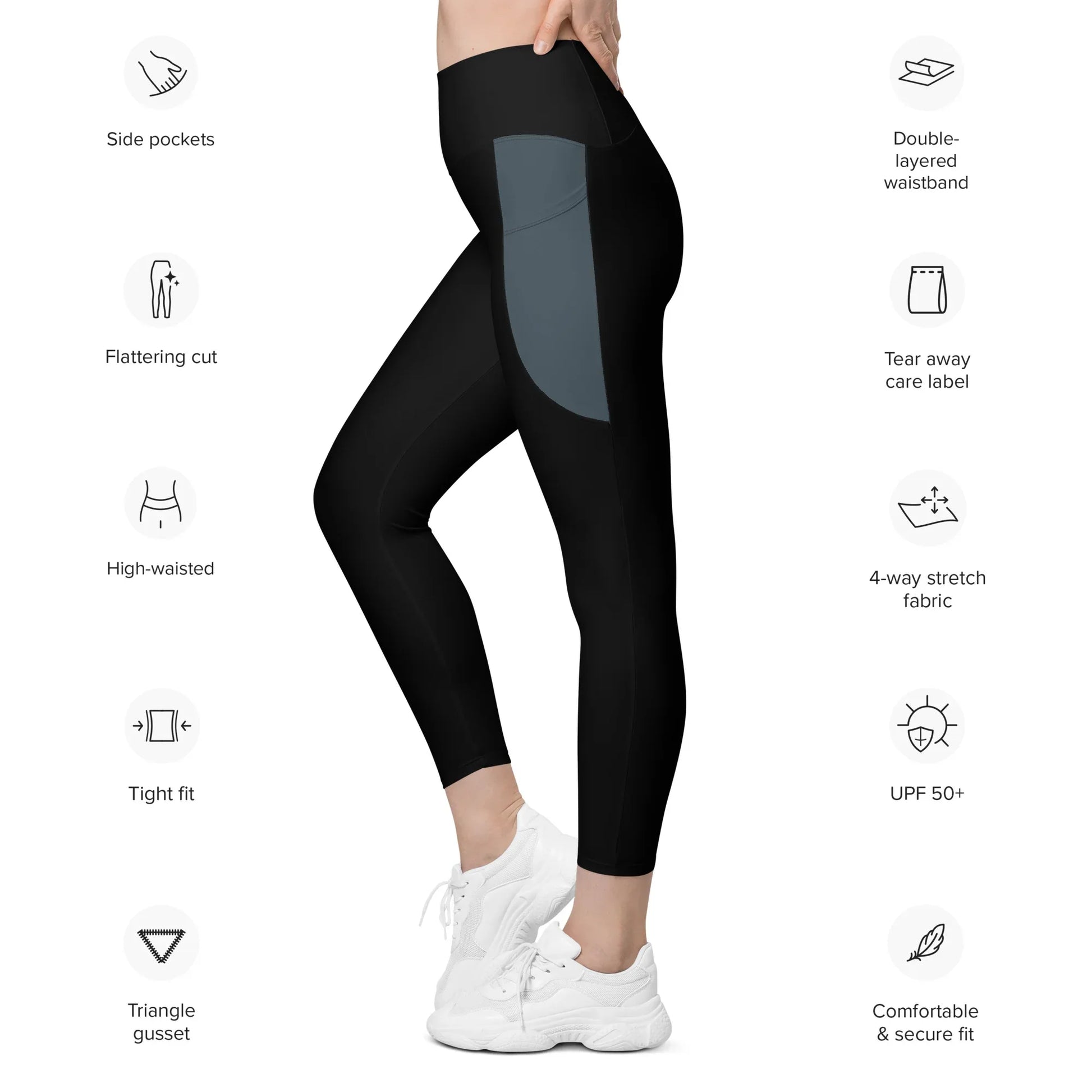 Leggings with pockets - AwRans Clothing