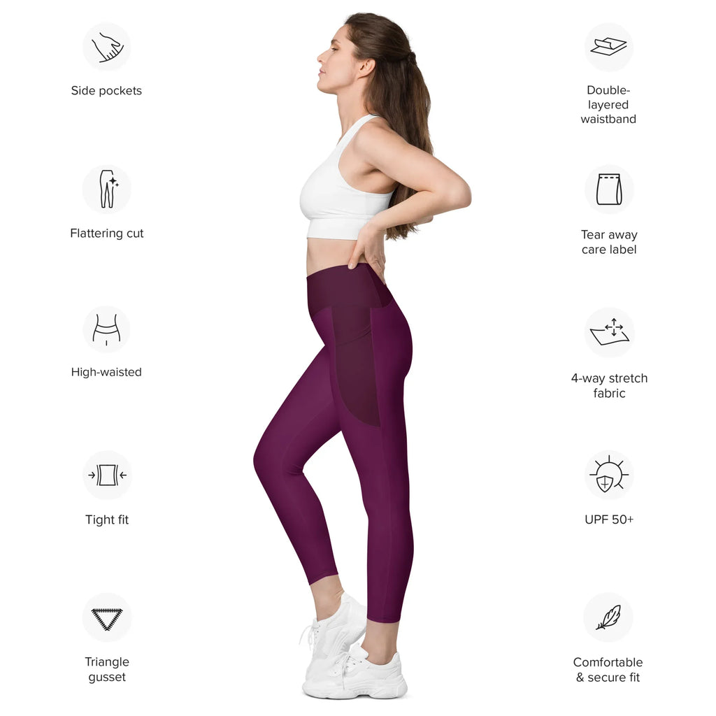 Leggings with pockets Leggings AwRans Clothing all-over-print-recycled-leggings-with-pockets-white-left-6880173ad269e