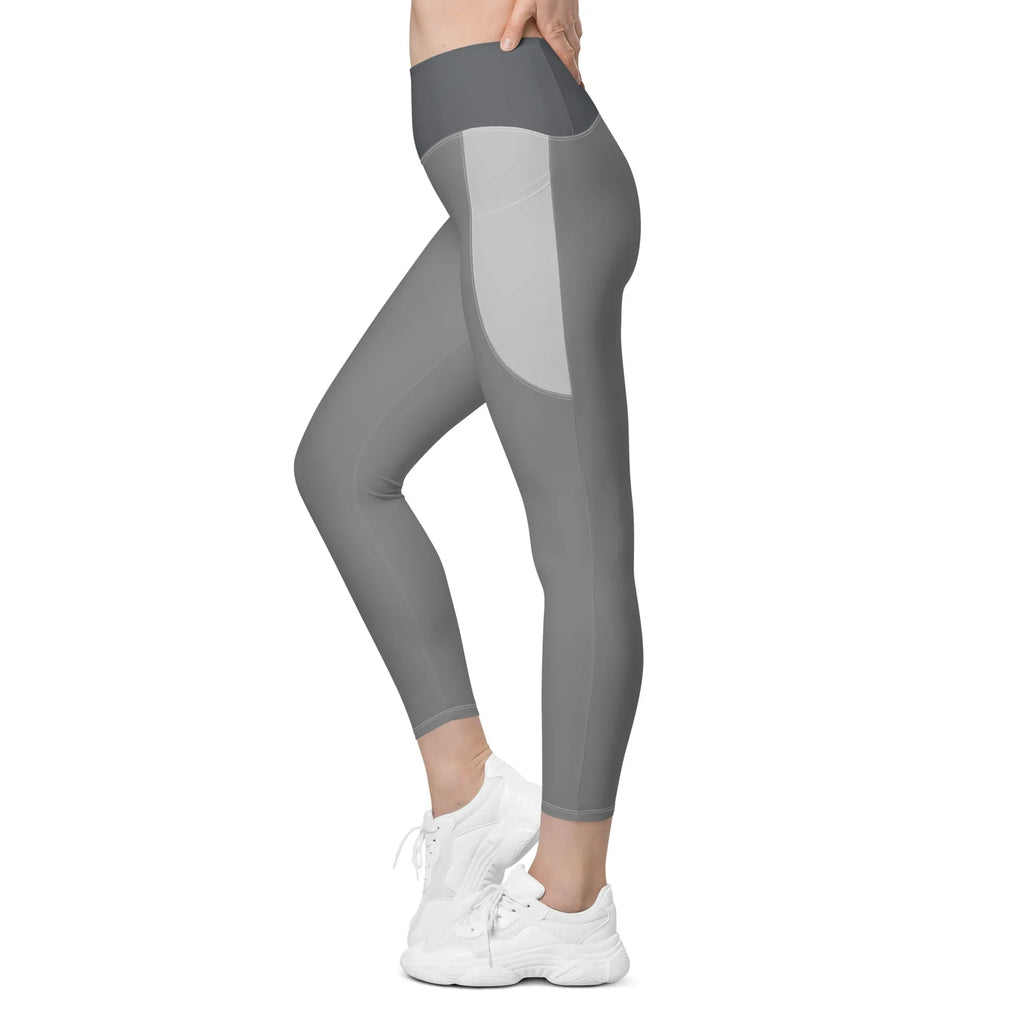 Leggings with pockets Leggings AwRans Clothing all-over-print-recycled-leggings-with-pockets-white-left-688017b1ade80