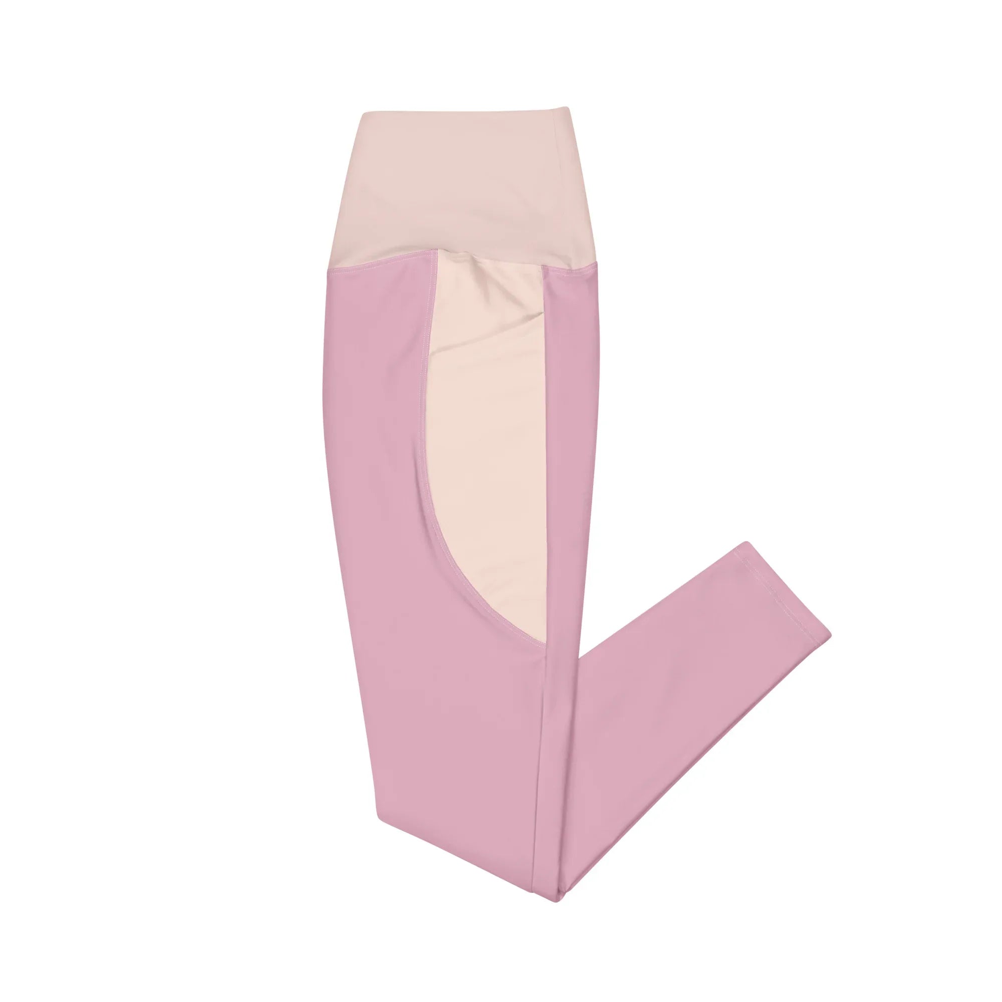 Leggings with pockets Leggings AwRans Clothing all-over-print-recycled-leggings-with-pockets-white-left-688017ecd9c50