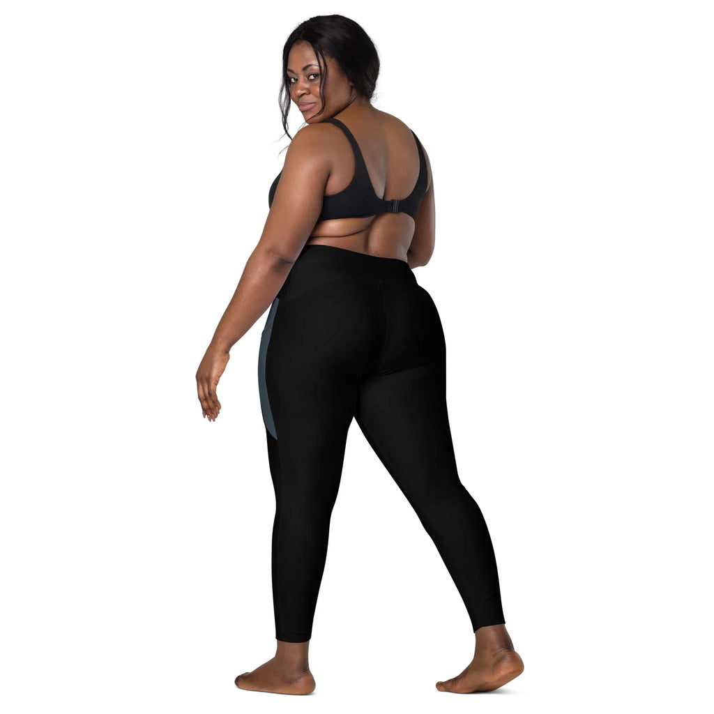 Leggings with pockets Leggings AwRans Clothing all-over-print-recycled-leggings-with-pockets-white-left-back-6880164c6acc7