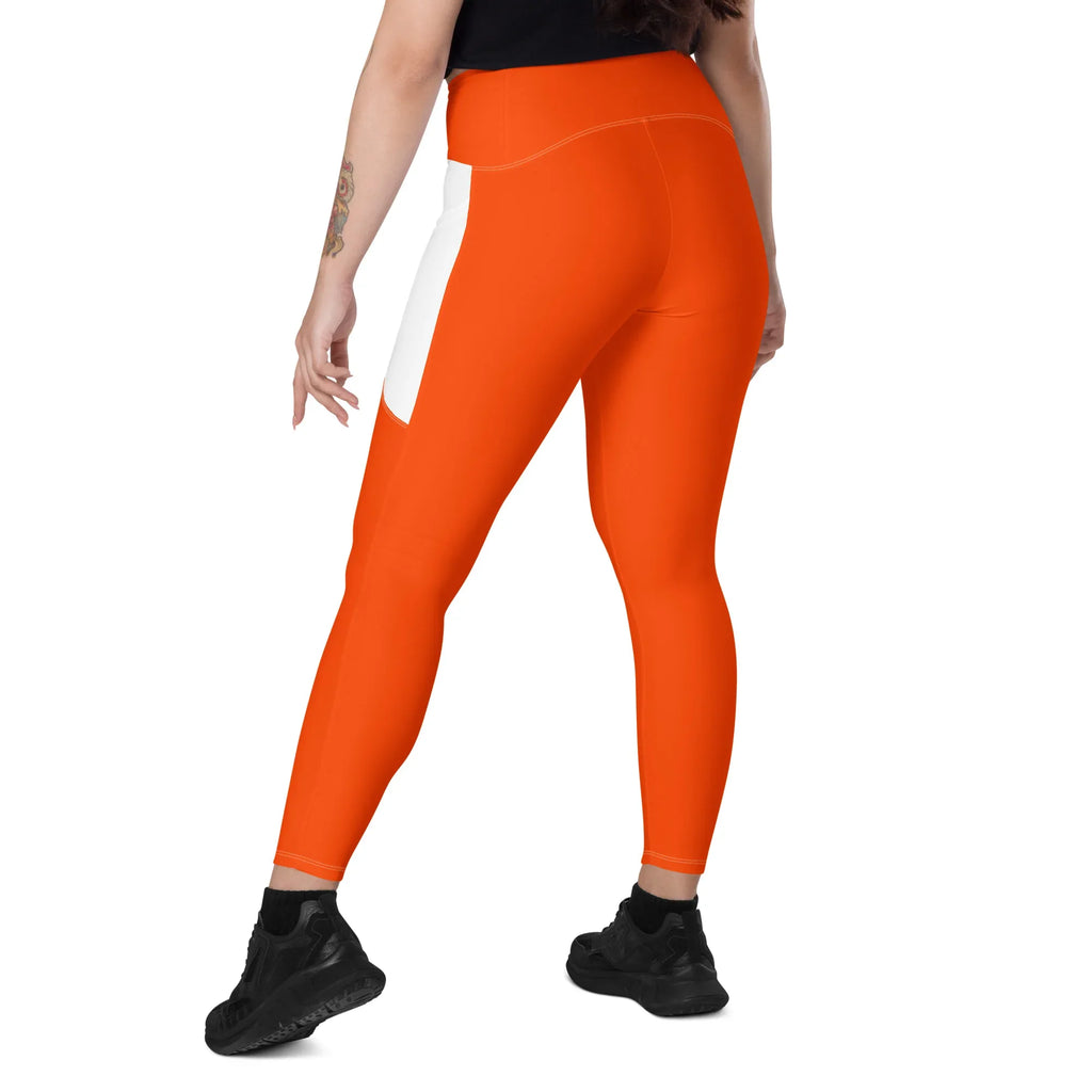 Leggings with pockets Leggings AwRans Clothing all-over-print-recycled-leggings-with-pockets-white-left-back-688016c27a149