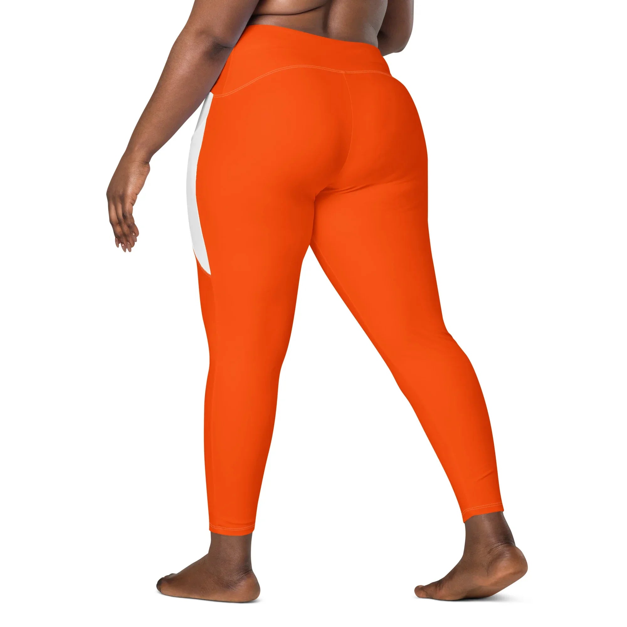 Leggings with pockets Leggings AwRans Clothing all-over-print-recycled-leggings-with-pockets-white-left-back-688016c27b78b