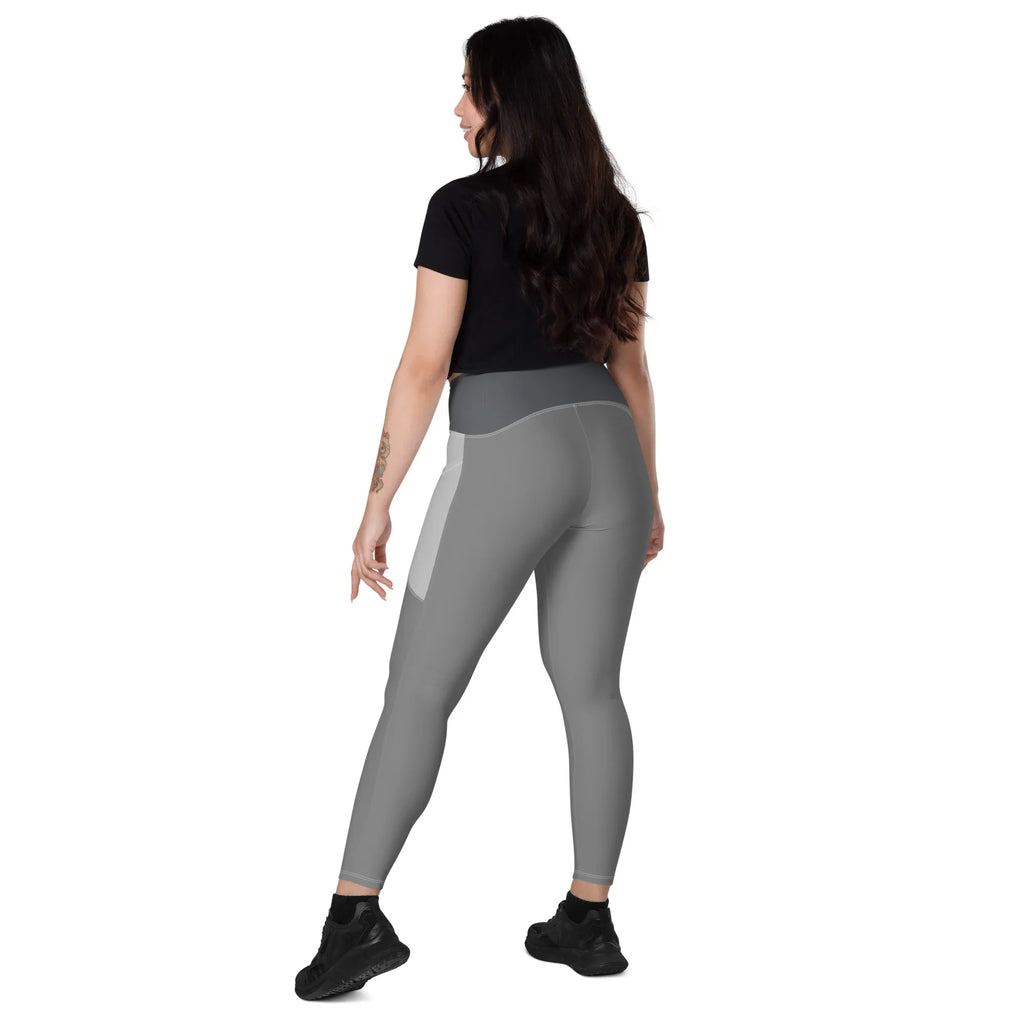 Leggings with pockets Leggings AwRans Clothing all-over-print-recycled-leggings-with-pockets-white-left-back-688017b1acc7c