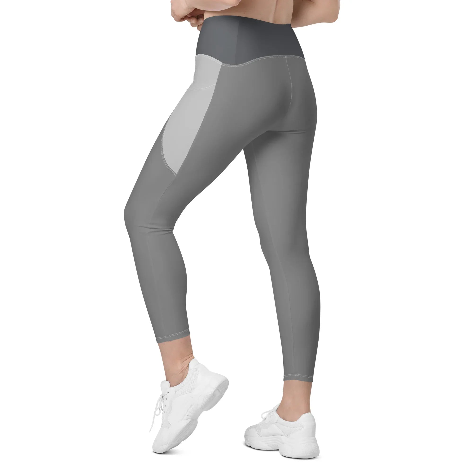 Leggings with pockets Leggings AwRans Clothing all-over-print-recycled-leggings-with-pockets-white-left-back-688017b1add4b