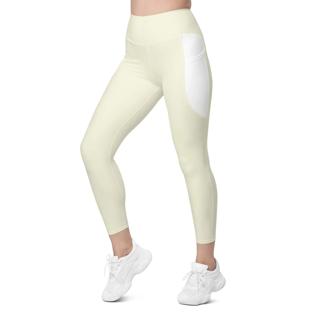 Leggings with pockets Leggings AwRans Clothing all-over-print-recycled-leggings-with-pockets-white-left-front-68801610cf2d2