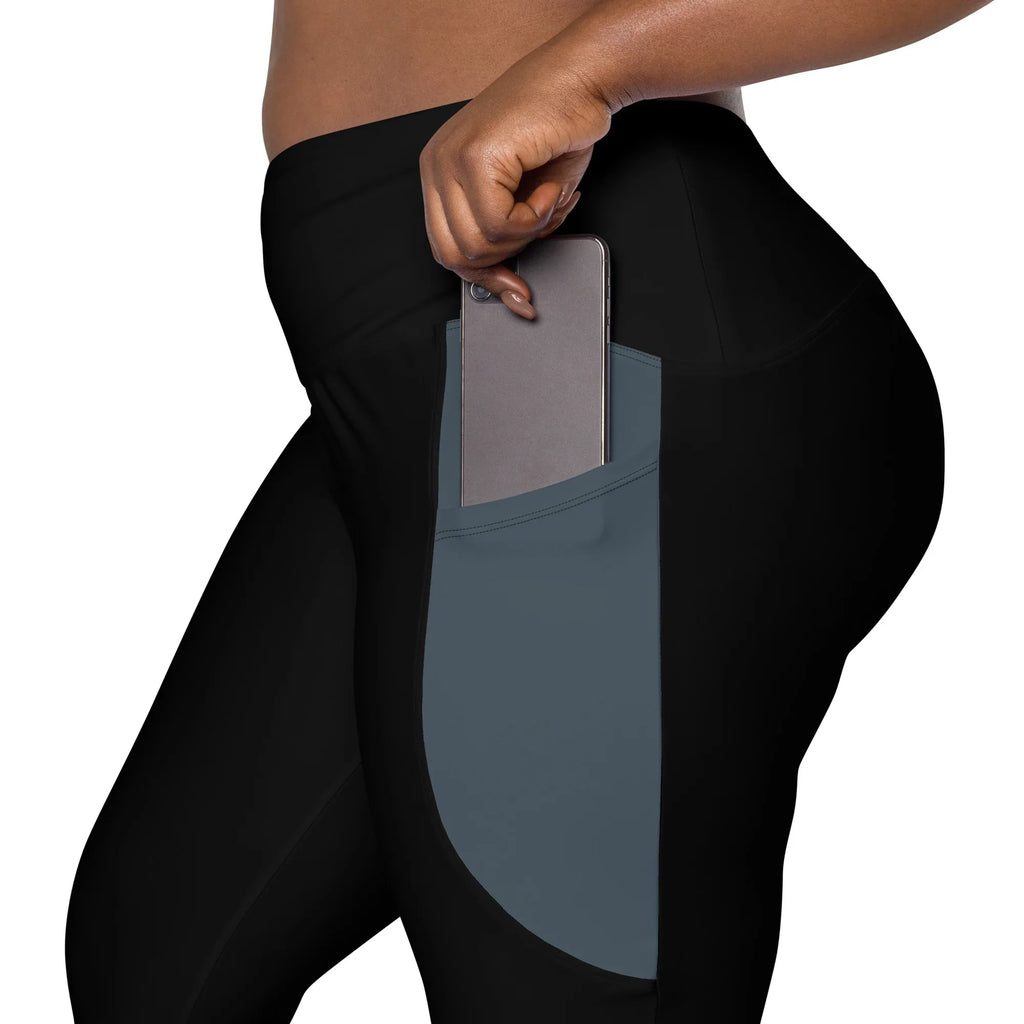 Leggings with pockets Leggings AwRans Clothing all-over-print-recycled-leggings-with-pockets-white-product-details-2-6880164c6c933