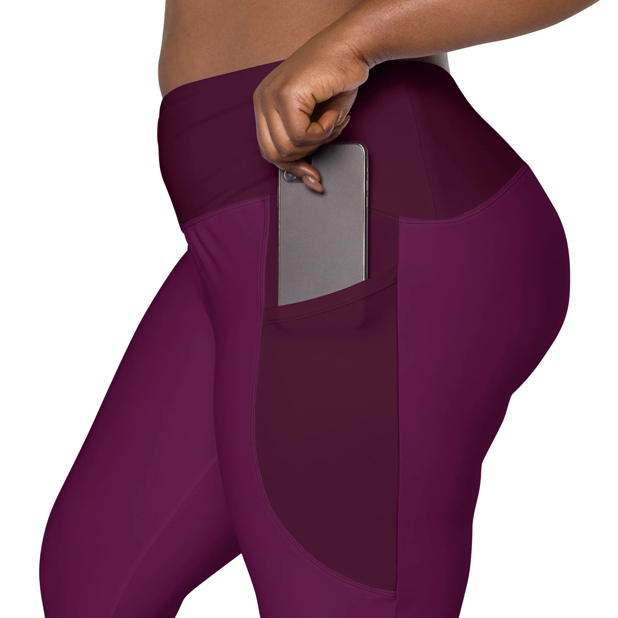 Leggings with pockets Leggings AwRans Clothing all-over-print-recycled-leggings-with-pockets-white-product-details-2-6880173ad29cd