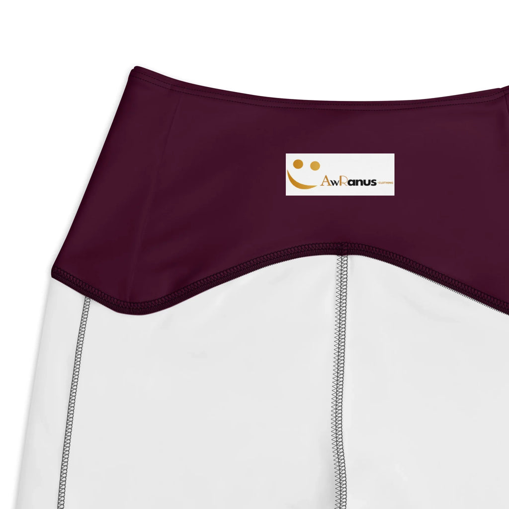 Leggings with pockets Leggings AwRans Clothing all-over-print-recycled-leggings-with-pockets-white-product-details-3-6880173ad3782