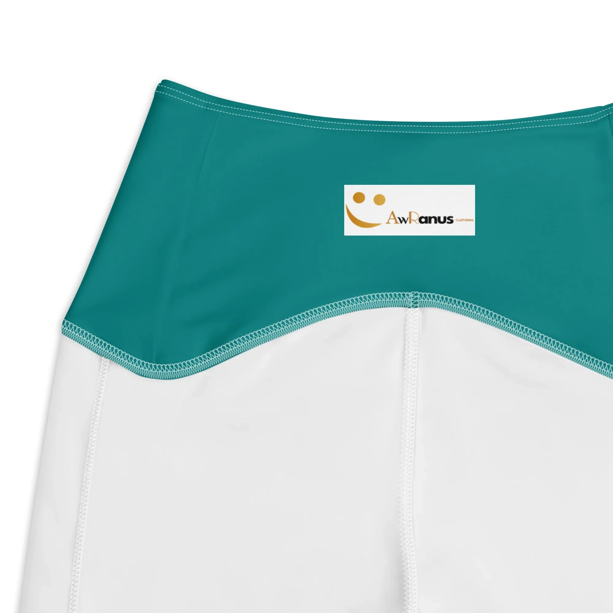 Leggings with pockets Leggings AwRans Clothing all-over-print-recycled-leggings-with-pockets-white-product-details-3-6880177637e60