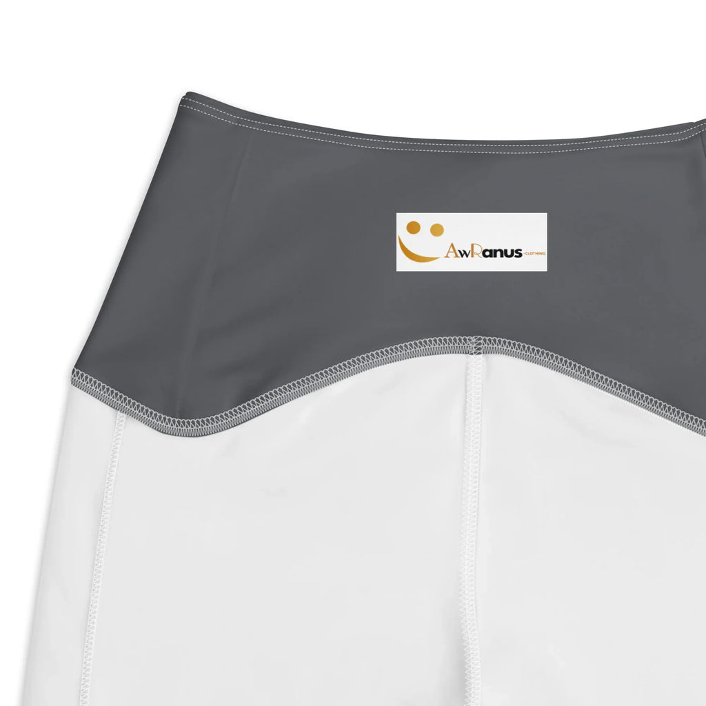 Leggings with pockets Leggings AwRans Clothing all-over-print-recycled-leggings-with-pockets-white-product-details-3-688017b1affac