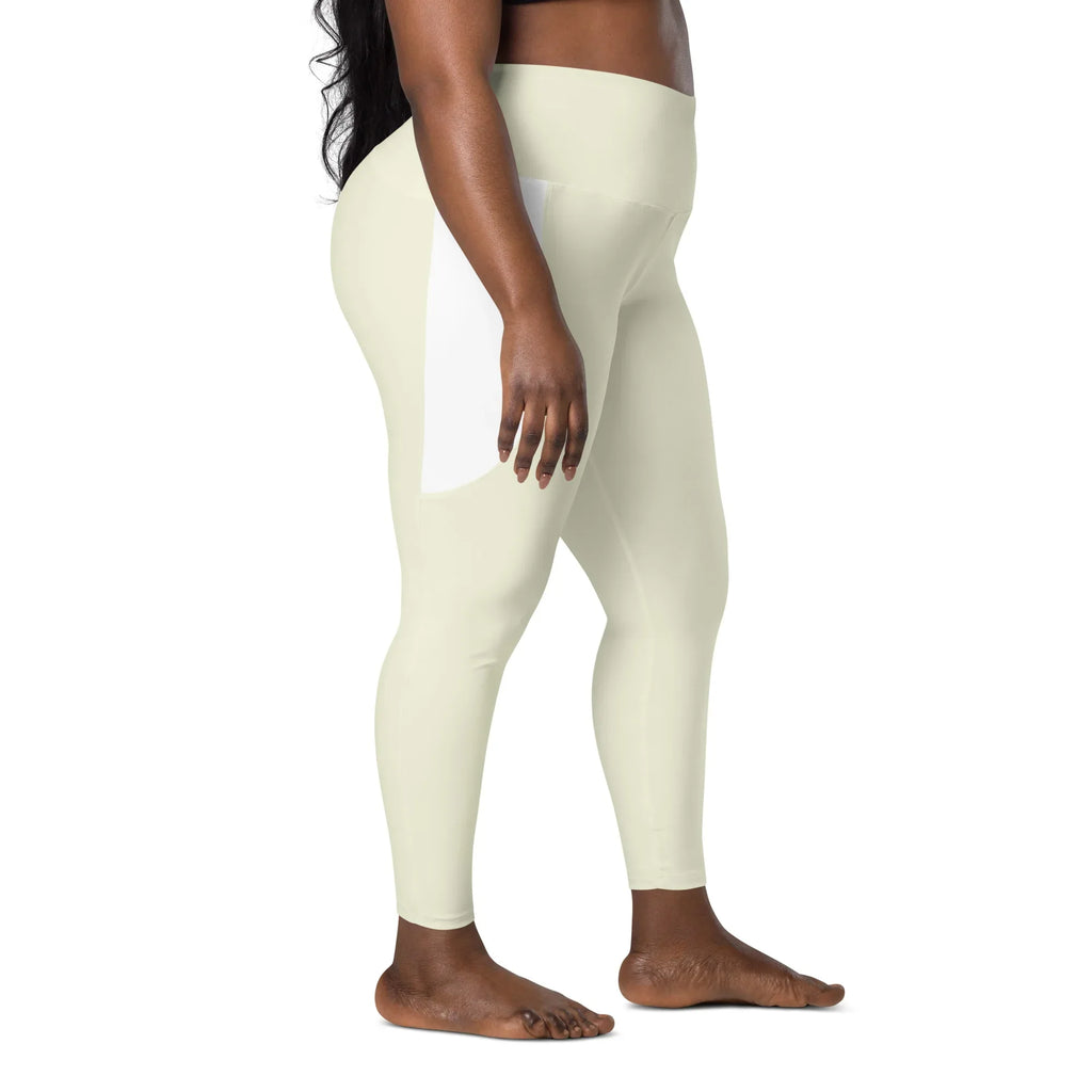 Leggings with pockets Leggings AwRans Clothing all-over-print-recycled-leggings-with-pockets-white-right-68801610d0e20