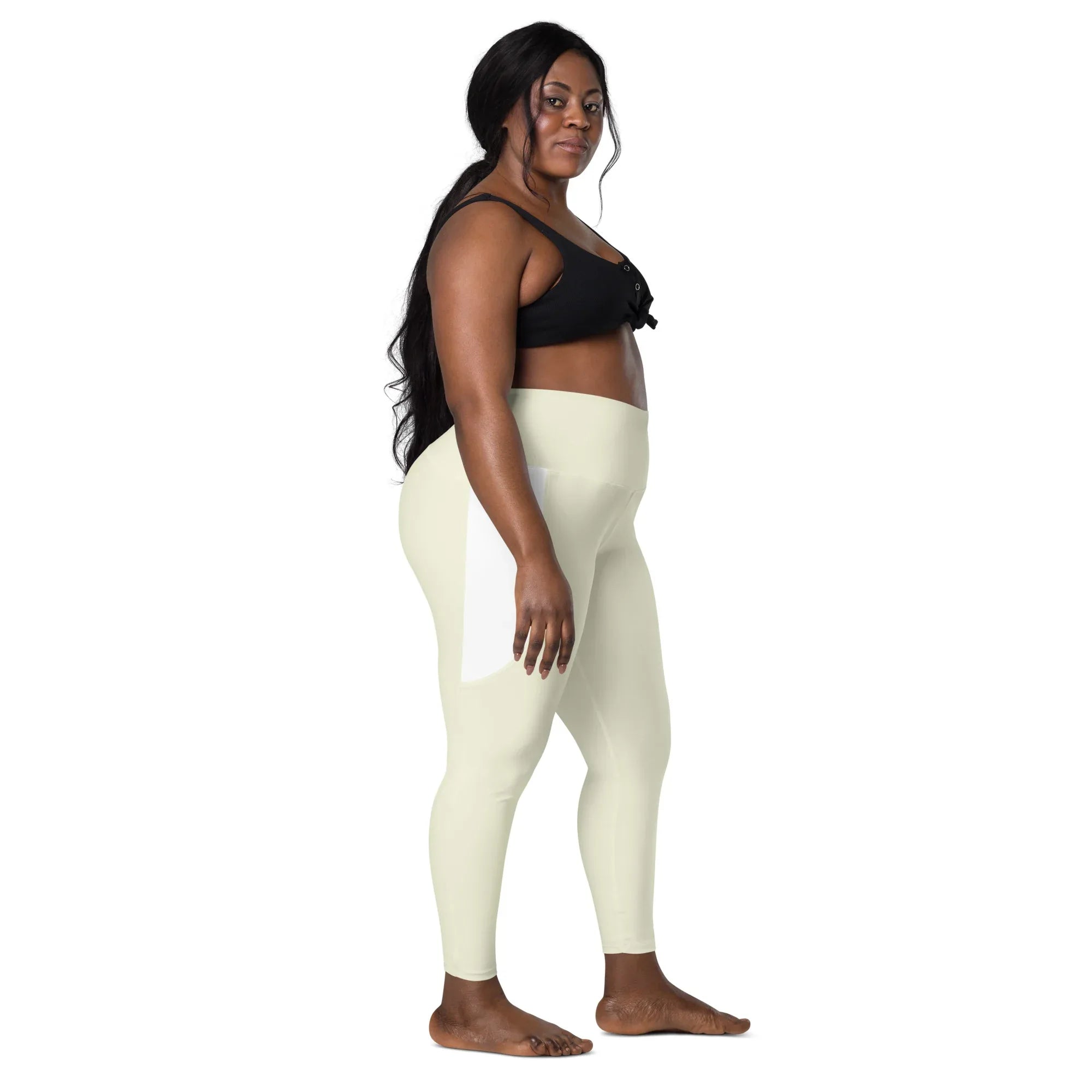 Leggings with pockets Leggings AwRans Clothing all-over-print-recycled-leggings-with-pockets-white-right-68801610d0f12