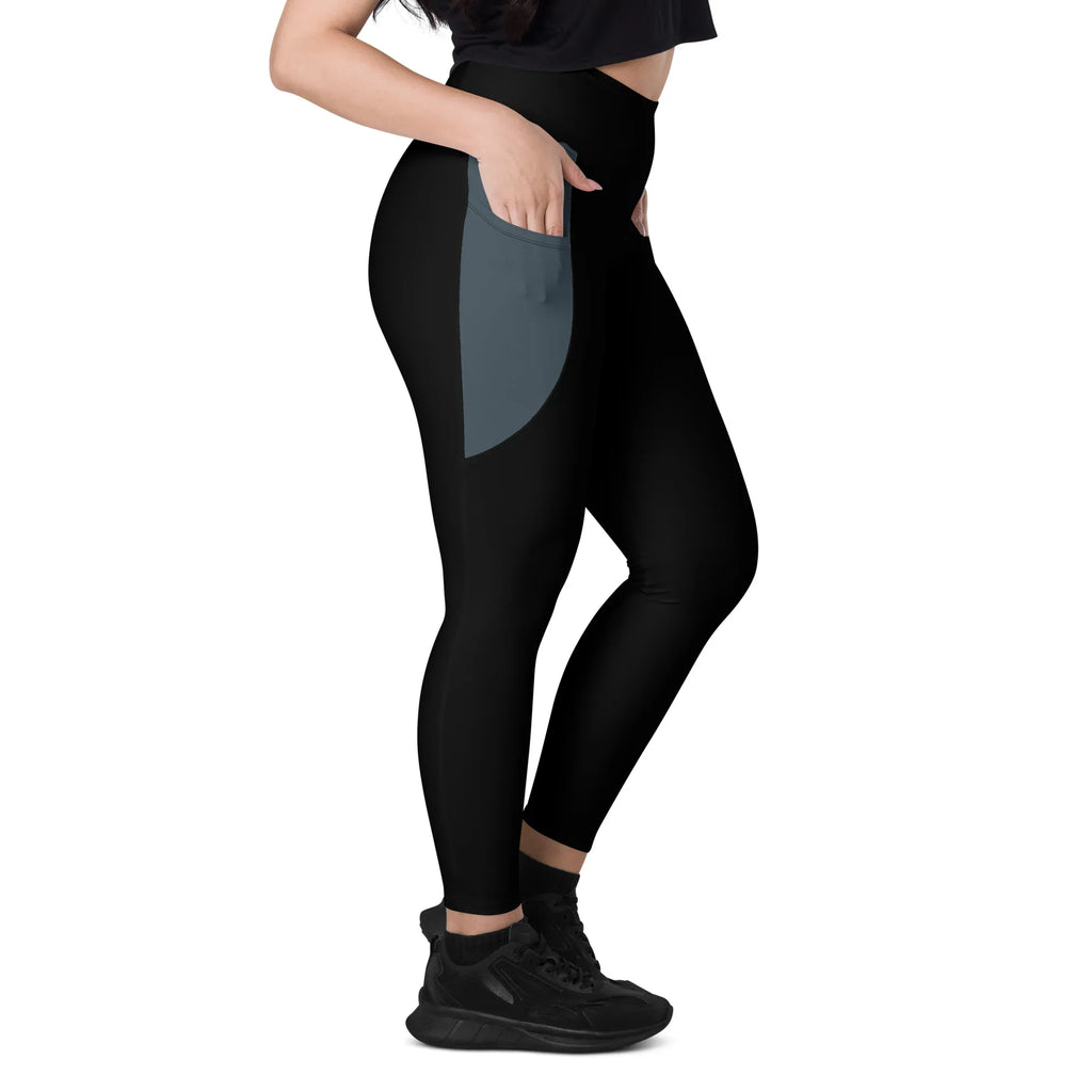 Leggings with pockets Leggings AwRans Clothing all-over-print-recycled-leggings-with-pockets-white-right-6880164c6cd80