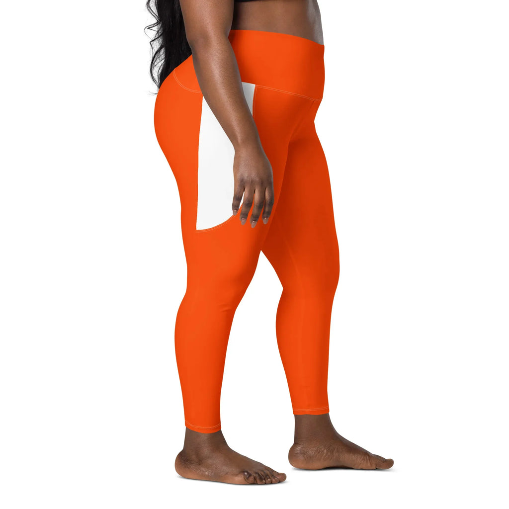Leggings with pockets Leggings AwRans Clothing all-over-print-recycled-leggings-with-pockets-white-right-688016c27f142