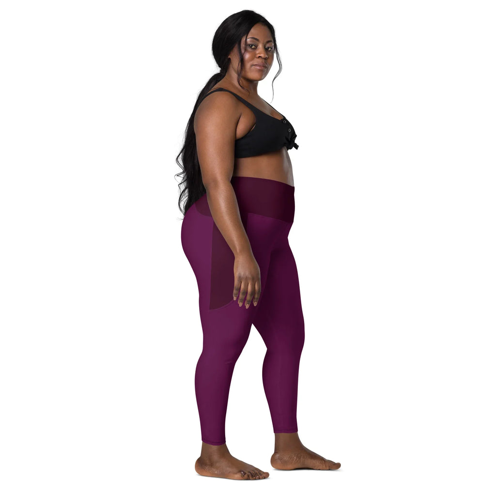 Leggings with pockets Leggings AwRans Clothing all-over-print-recycled-leggings-with-pockets-white-right-6880173ad31ee