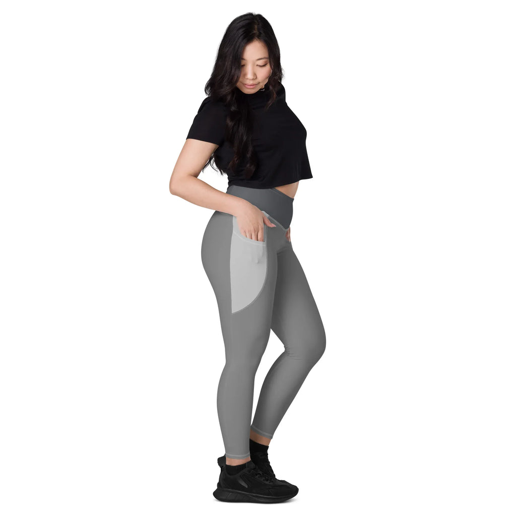 Leggings with pockets Leggings AwRans Clothing all-over-print-recycled-leggings-with-pockets-white-right-688017b1af707