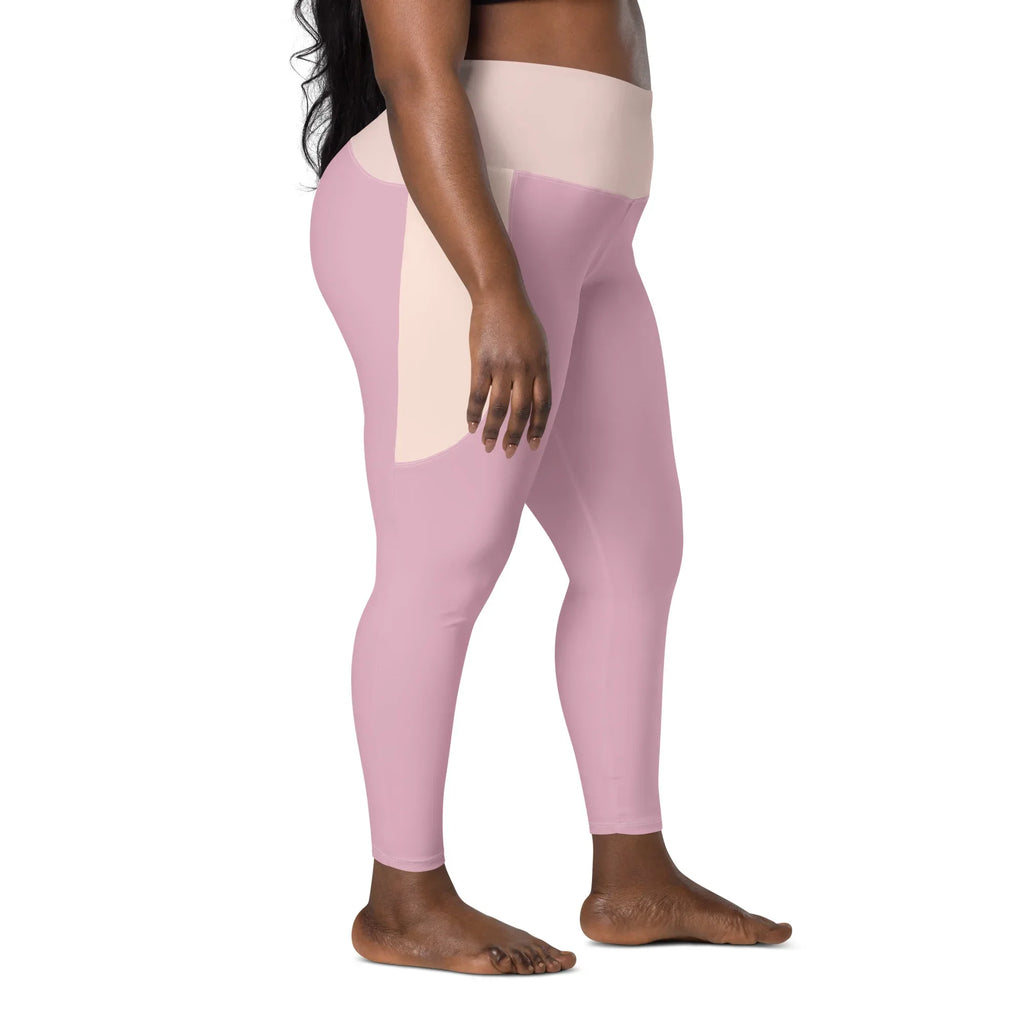 Leggings with pockets Leggings AwRans Clothing all-over-print-recycled-leggings-with-pockets-white-right-688017ecd8fe9