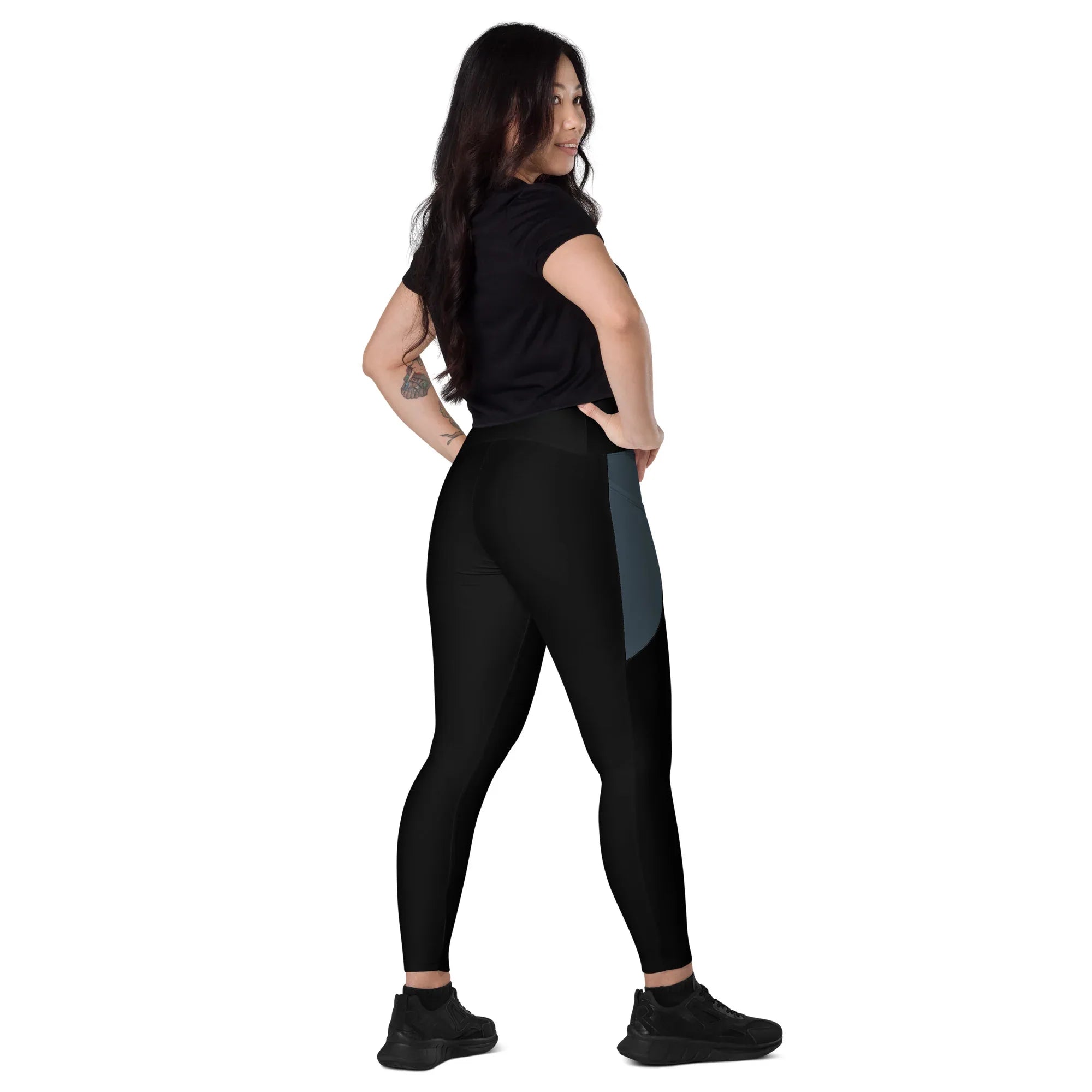 Leggings with pockets Leggings AwRans Clothing all-over-print-recycled-leggings-with-pockets-white-right-back-6880164c6cf8c