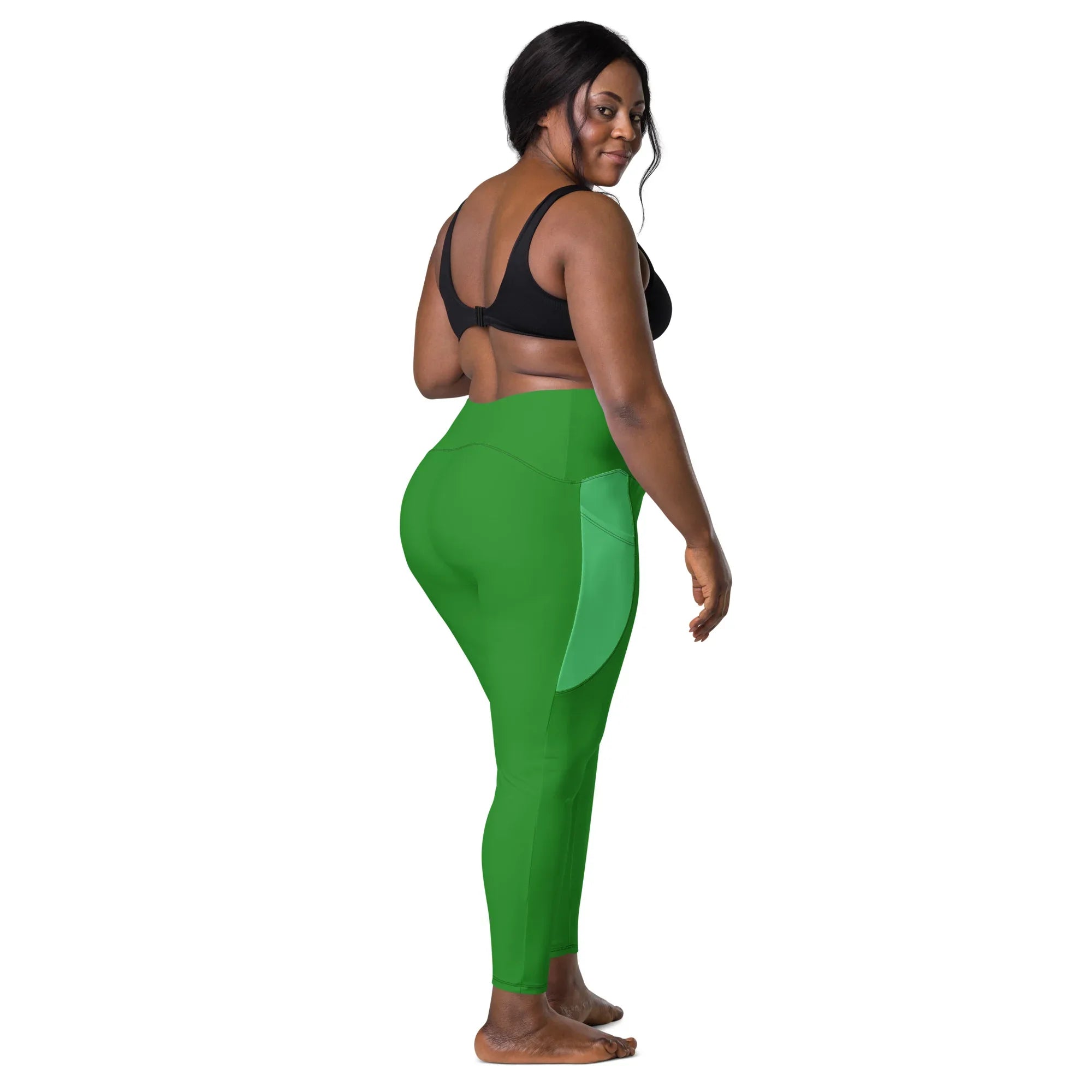 Leggings with pockets Leggings AwRans Clothing all-over-print-recycled-leggings-with-pockets-white-right-back-68801688ca5dc