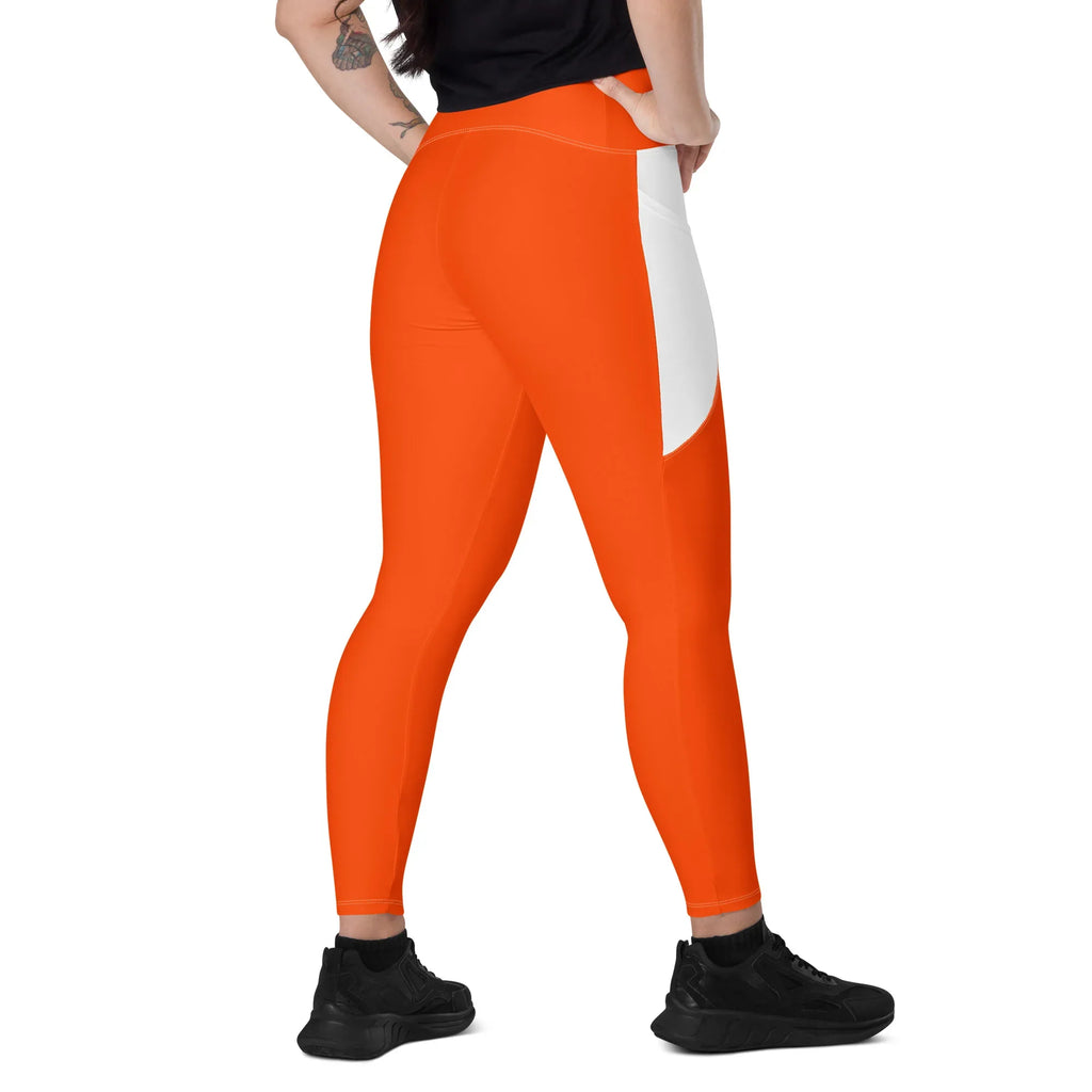 Leggings with pockets Leggings AwRans Clothing all-over-print-recycled-leggings-with-pockets-white-right-back-688016c27ed25