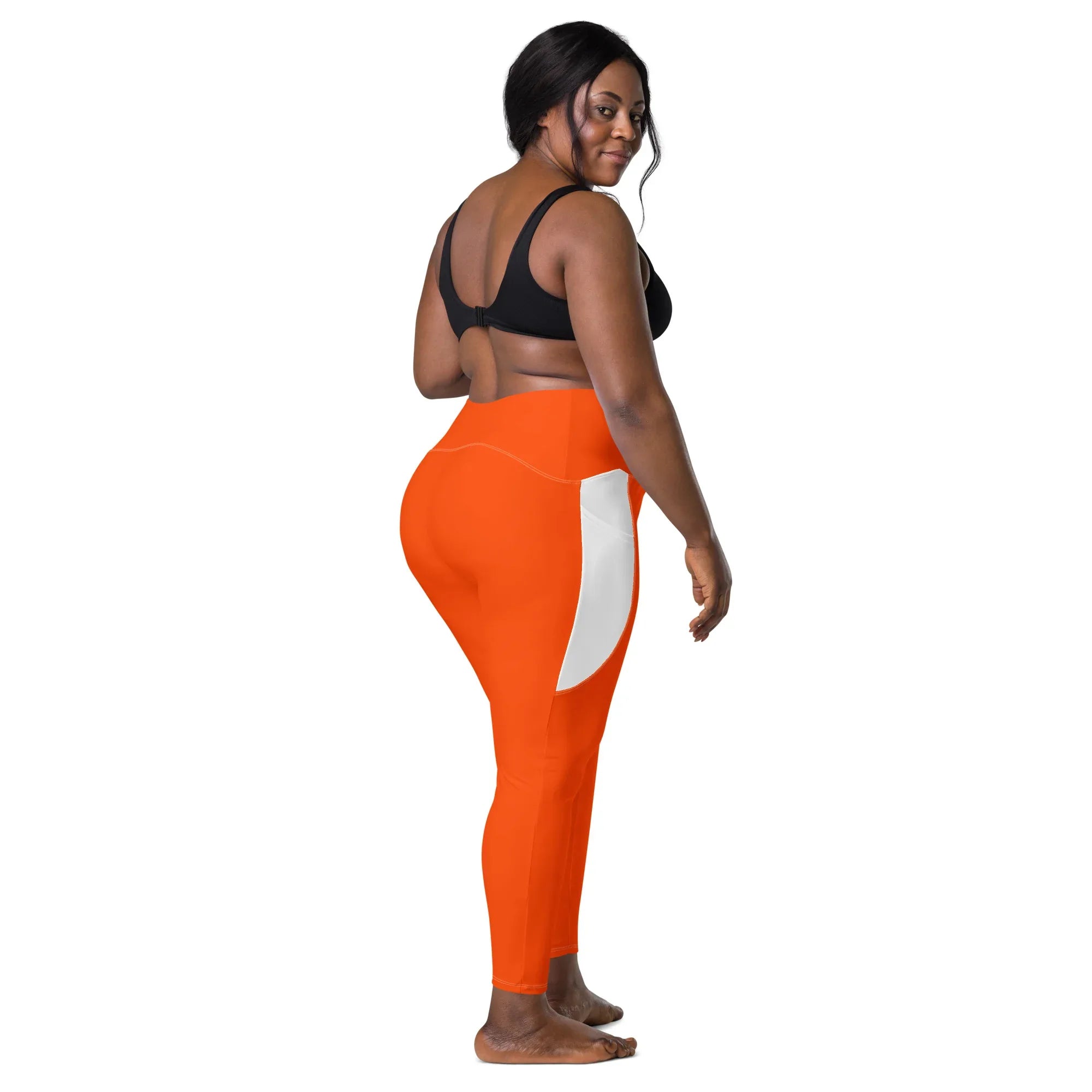 Leggings with pockets Leggings AwRans Clothing all-over-print-recycled-leggings-with-pockets-white-right-back-688016c27f333