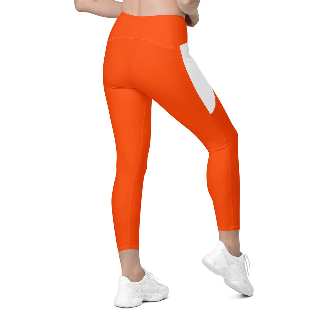 Leggings with pockets Leggings AwRans Clothing all-over-print-recycled-leggings-with-pockets-white-right-back-688016c27f424