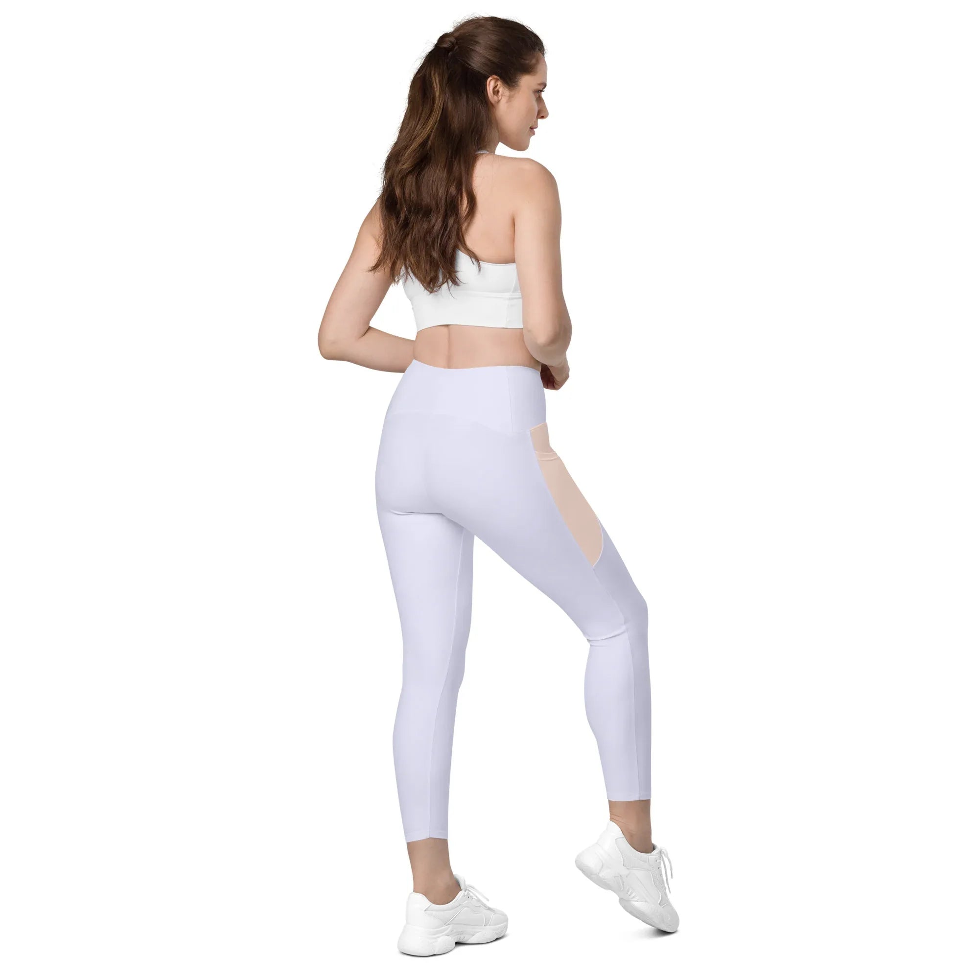 Leggings with pockets Leggings AwRans Clothing all-over-print-recycled-leggings-with-pockets-white-right-back-688016ff42605