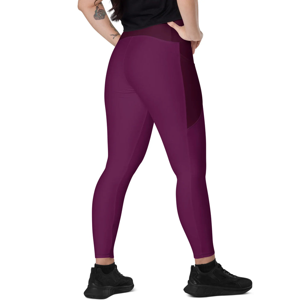 Leggings with pockets Leggings AwRans Clothing all-over-print-recycled-leggings-with-pockets-white-right-back-6880173ad2d11