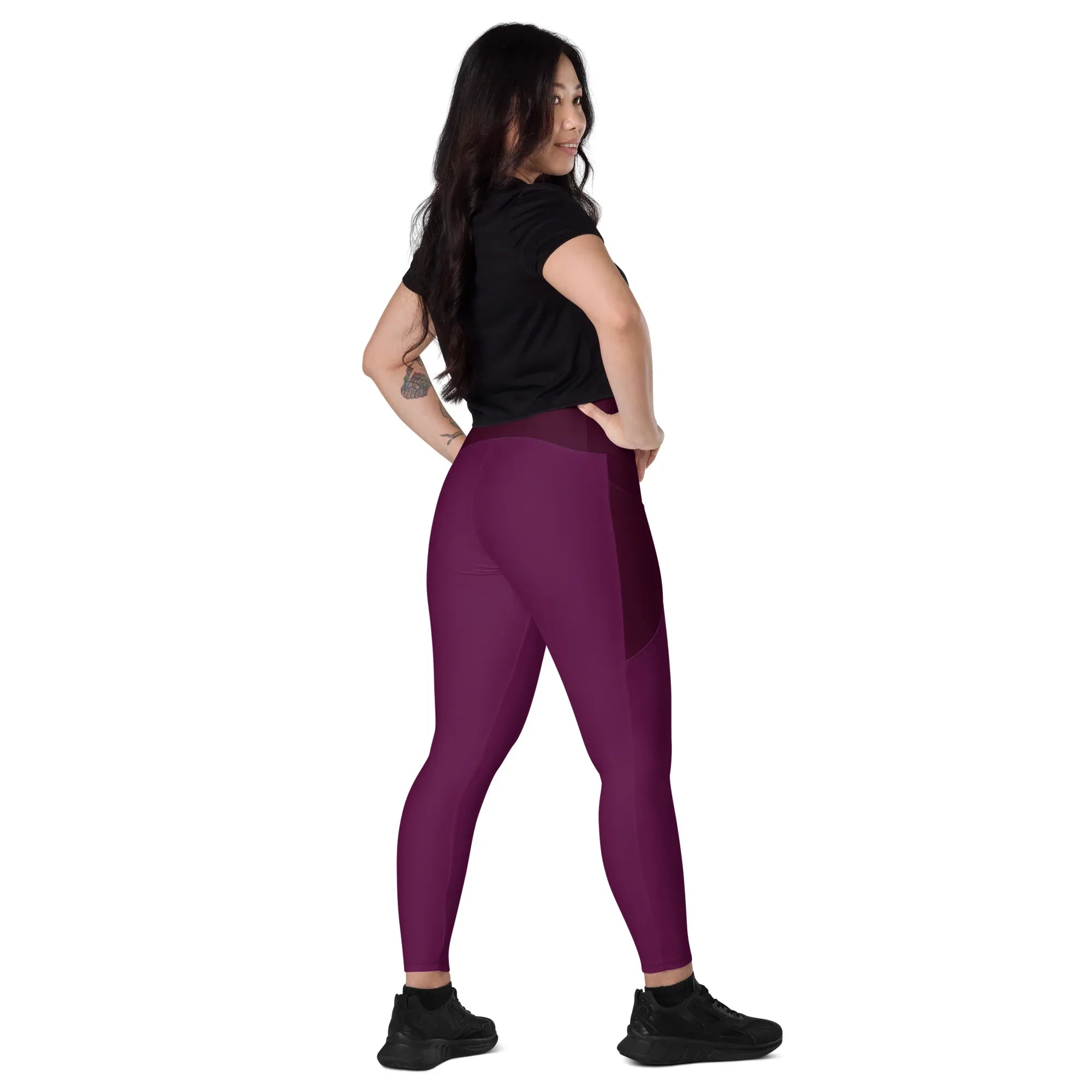 Leggings with pockets Leggings AwRans Clothing all-over-print-recycled-leggings-with-pockets-white-right-back-6880173ad3003