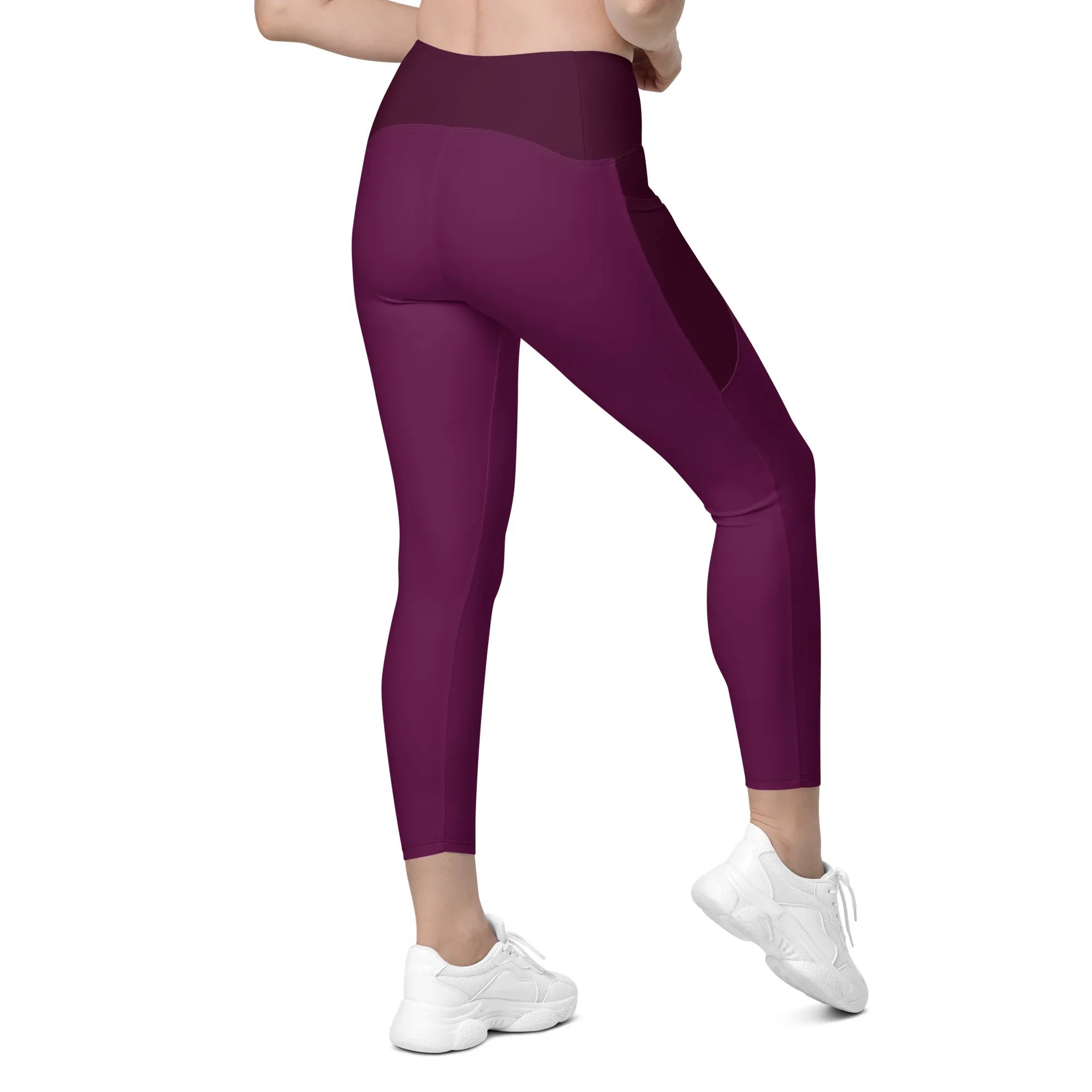 Leggings with pockets Leggings AwRans Clothing all-over-print-recycled-leggings-with-pockets-white-right-back-6880173ad33d1