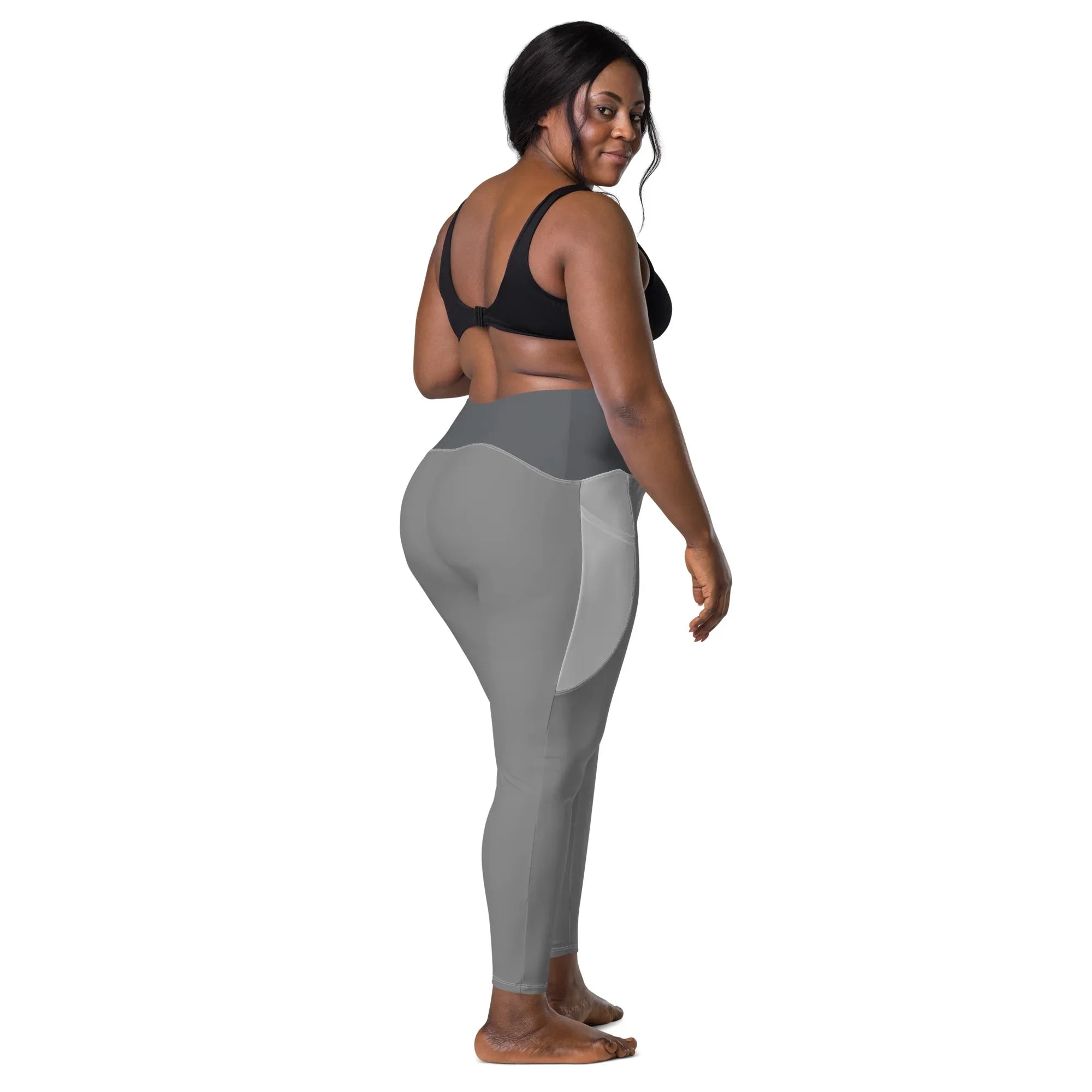 Leggings with pockets Leggings AwRans Clothing all-over-print-recycled-leggings-with-pockets-white-right-back-688017b1afad9