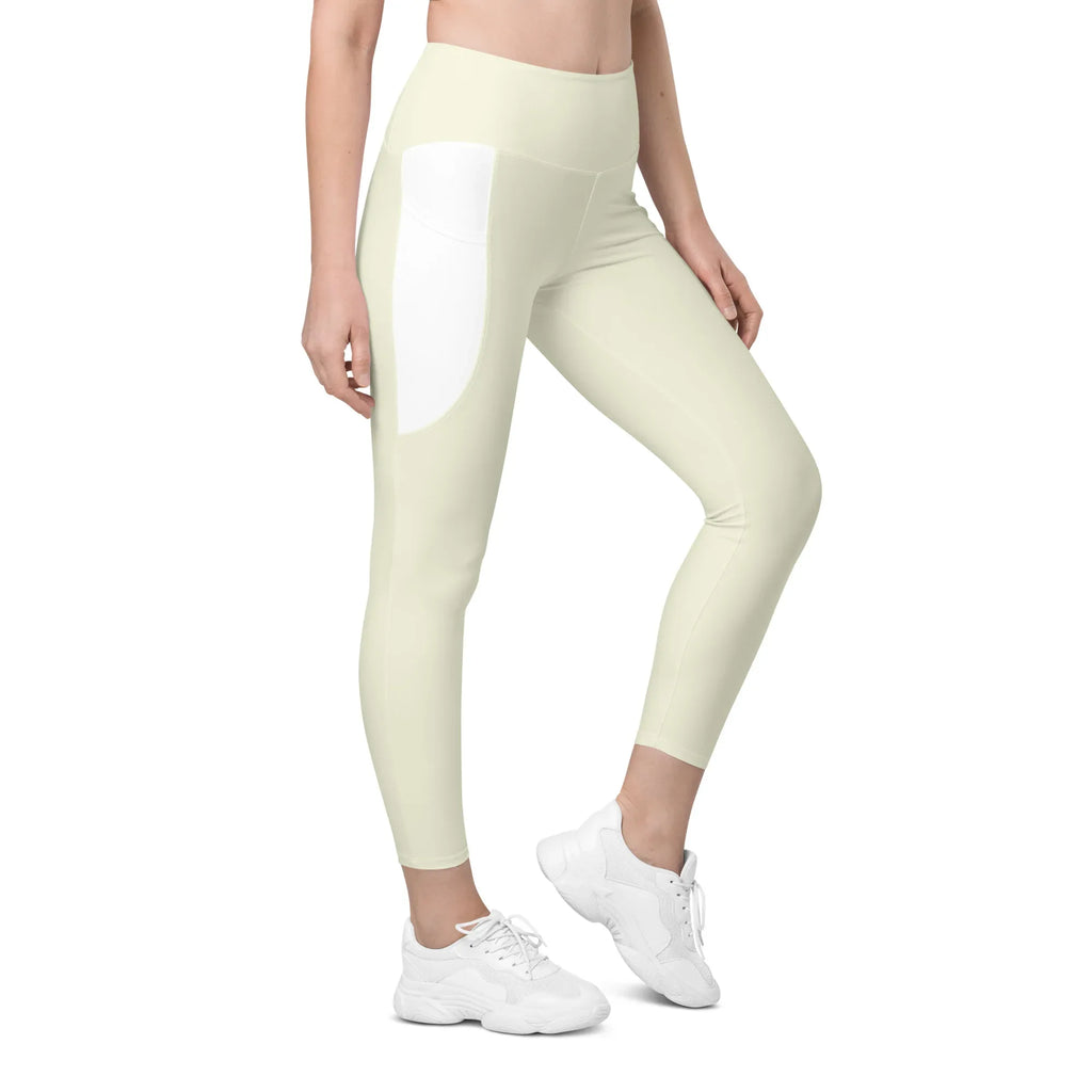 Leggings with pockets Leggings AwRans Clothing all-over-print-recycled-leggings-with-pockets-white-right-front-68801610d11de