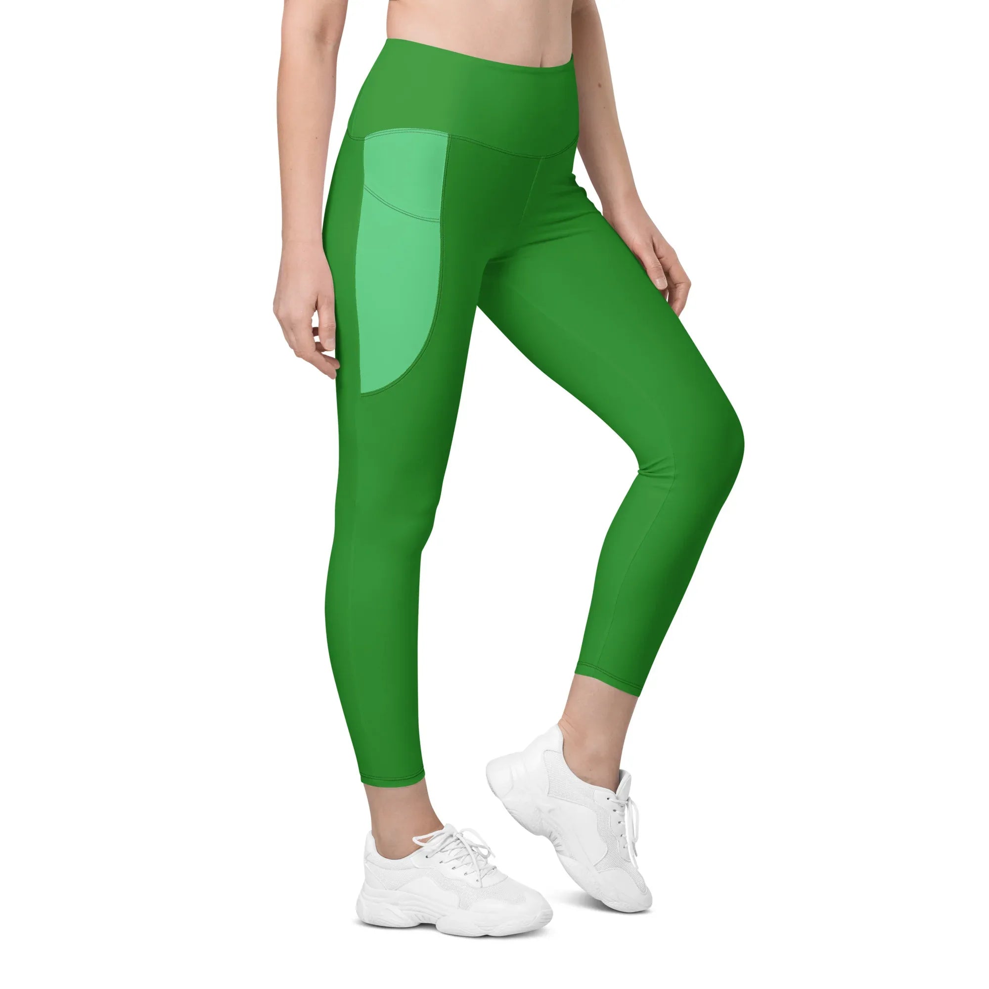 Leggings with pockets Leggings AwRans Clothing all-over-print-recycled-leggings-with-pockets-white-right-front-68801688ca7c0