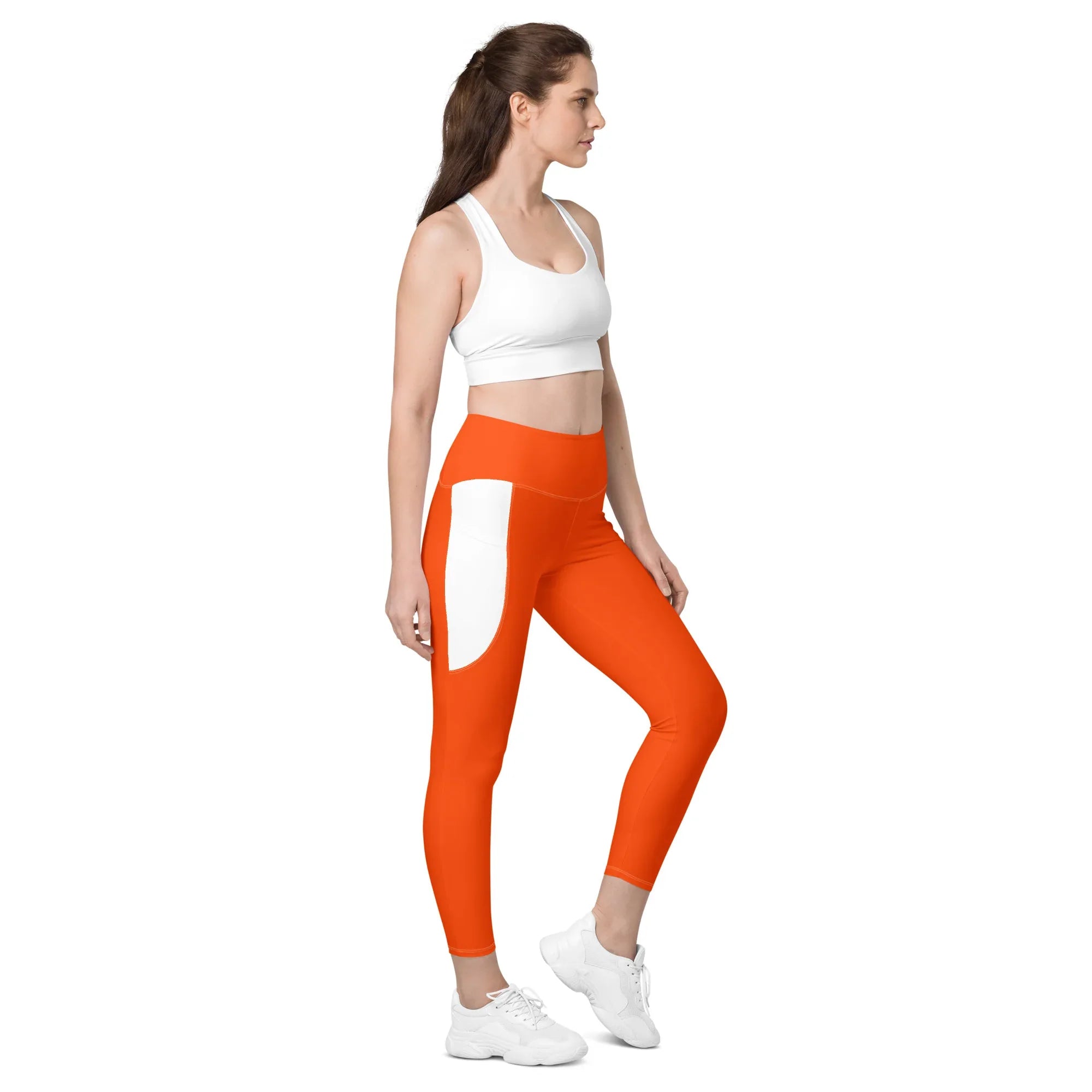 Leggings with pockets Leggings AwRans Clothing all-over-print-recycled-leggings-with-pockets-white-right-front-688016c27f6ed