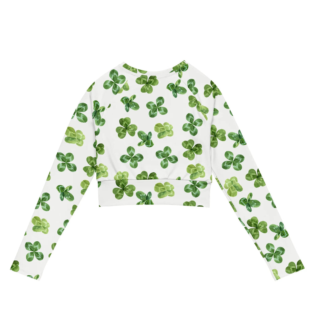 Recycled long-sleeve crop top long-sleeve crop top AwRans Clothing all-over-print-recycled-long-sleeve-crop-top-white-back-67bb6bdb714b6