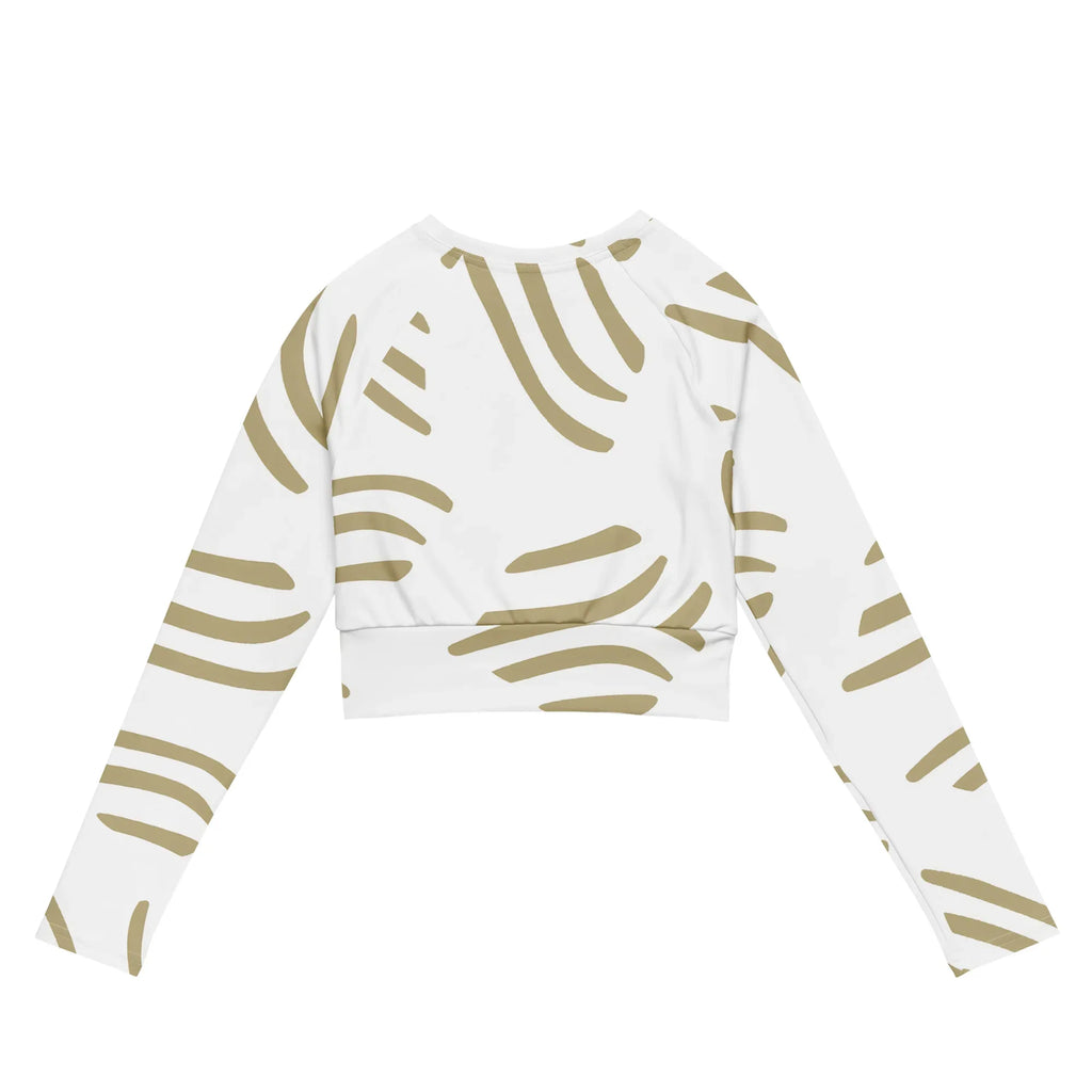 Recycled long-sleeve crop top long-sleeve crop top AwRans Clothing all-over-print-recycled-long-sleeve-crop-top-white-back-67bb6e7f31cca