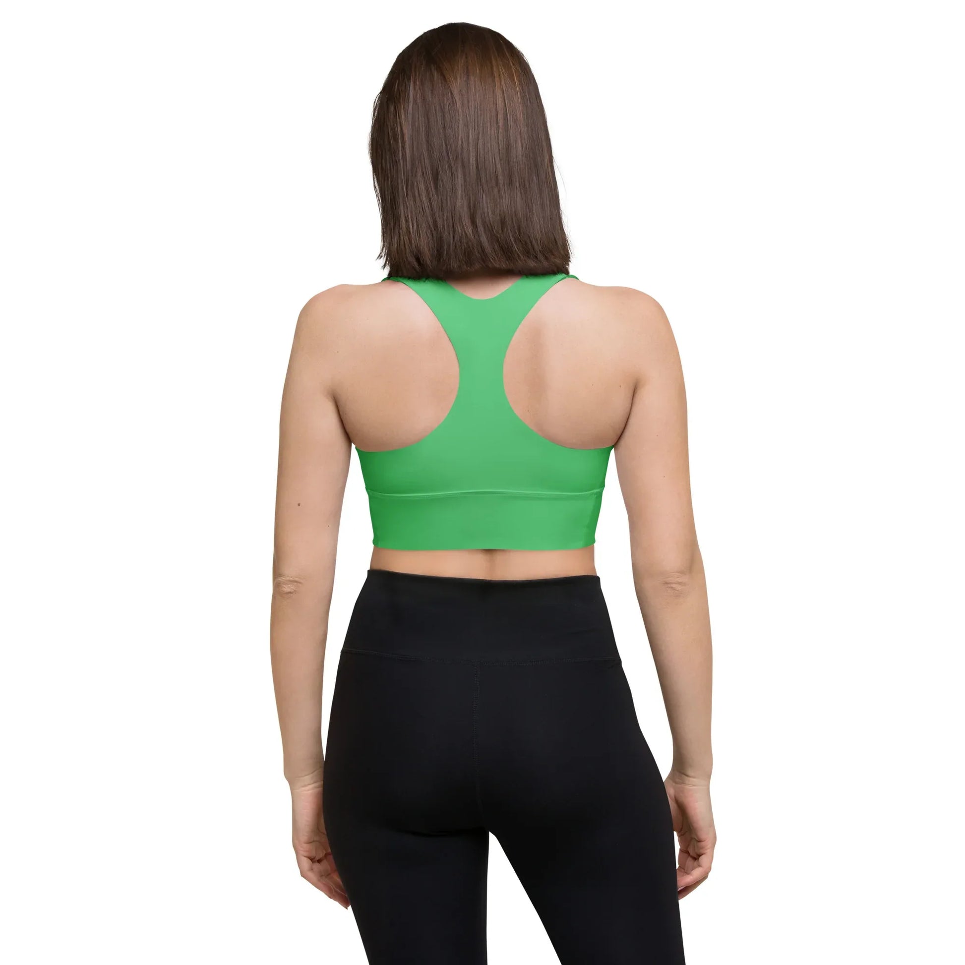 Recycled Longline Sports Bra - AwRans Clothing