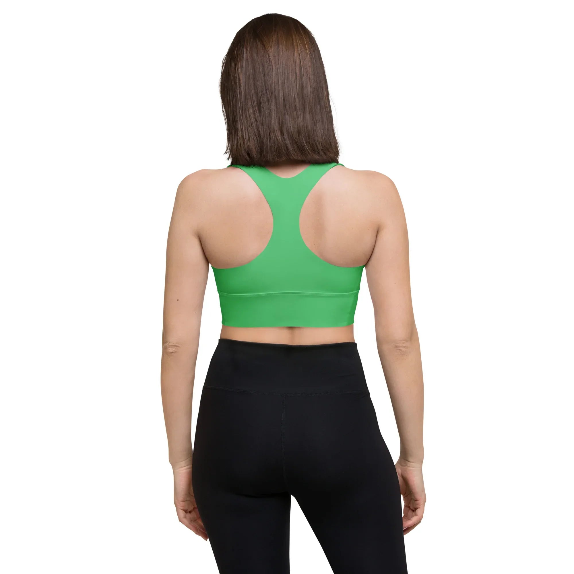 Recycled Longline Sports Bra Sports Bra AwRans Clothing all-over-print-recycled-longline-sports-bra-white-back-67ec17271884b