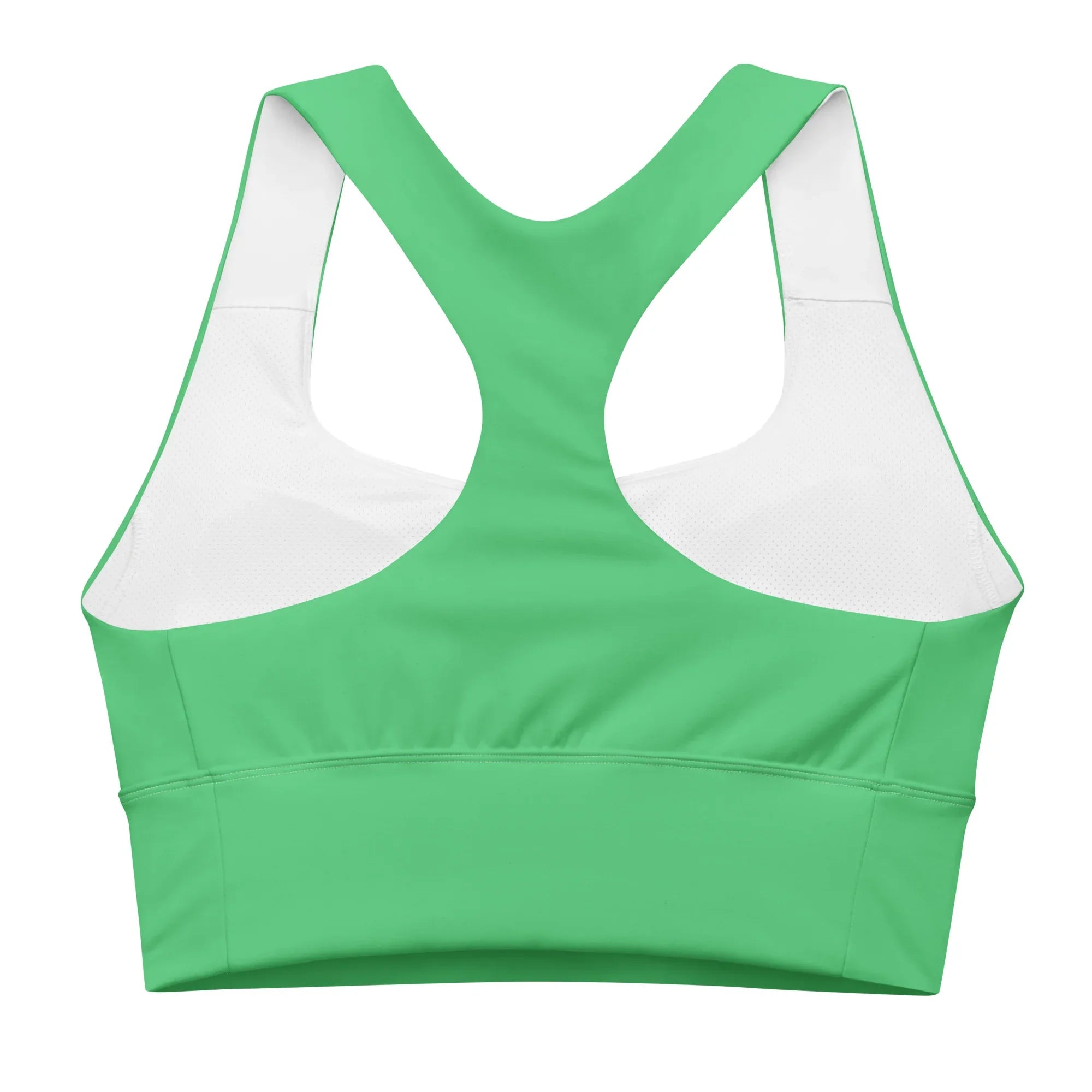 Recycled Longline Sports Bra Sports Bra AwRans Clothing all-over-print-recycled-longline-sports-bra-white-back-67ec172719c7c