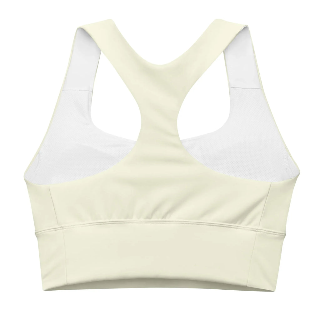 Recycled Longline Sports Bra Sports Bra AwRans Clothing all-over-print-recycled-longline-sports-bra-white-back-67ec17a113ad3